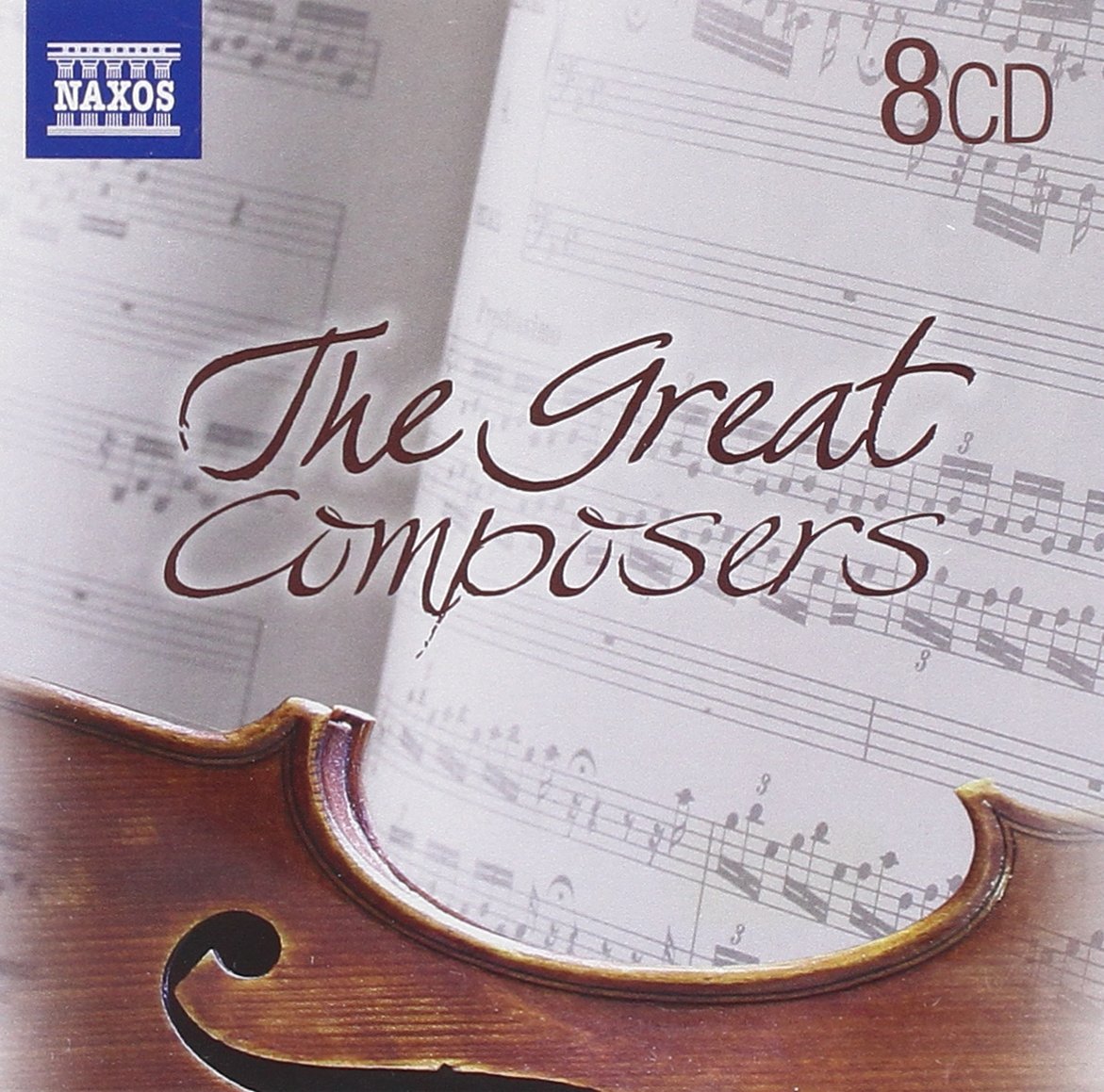 The Great Composers: J.S. Bach, Beethoven, Chopin, Grieg, Handel, Mozart, Puccini, Tchaikovsky