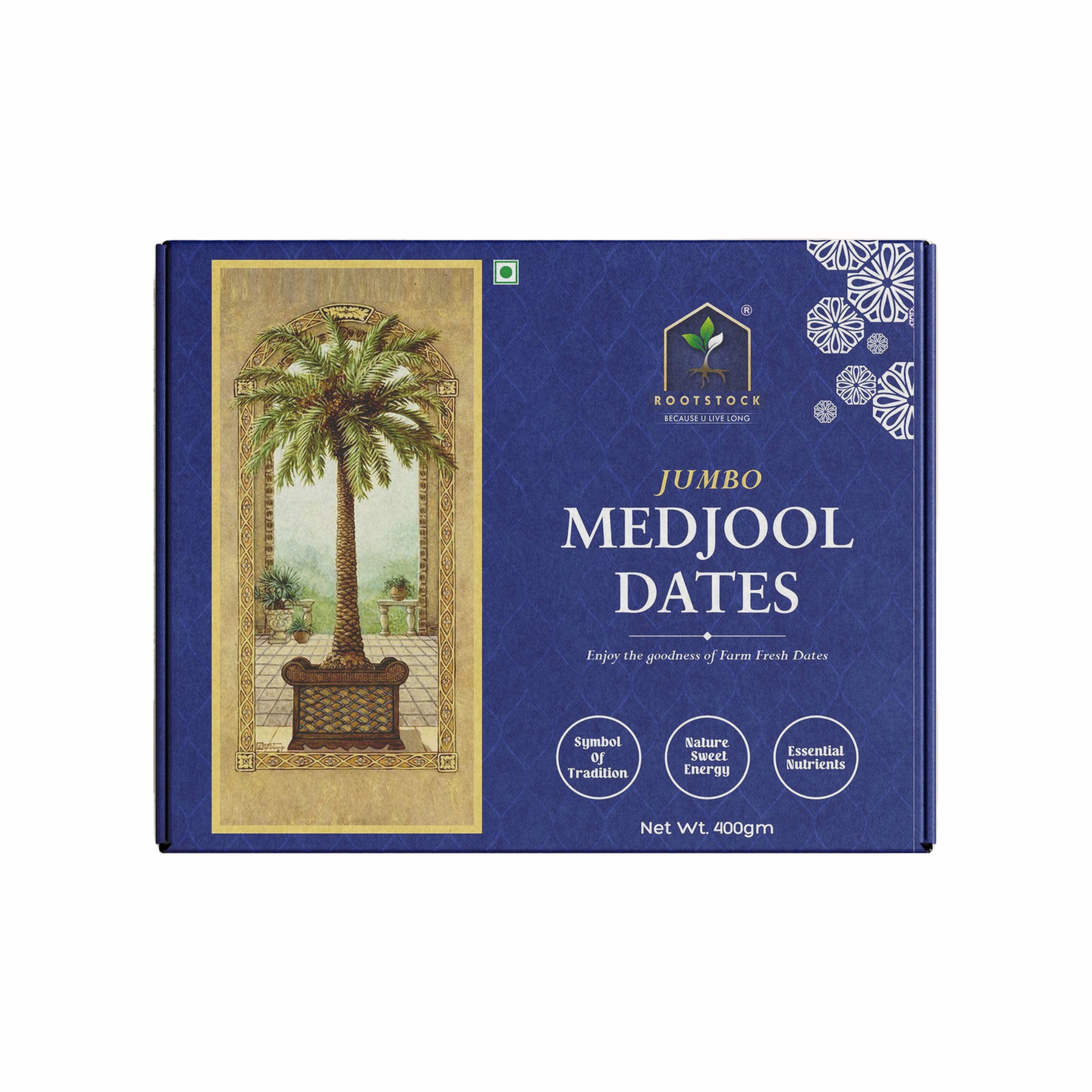 See full amazon price history chart for Rootstock Jumbo Medjool (Medjoul) Dates - 400g | Rich Source of Potassium & Iron | Khajoor/Khajur | Healthy & Nutritious Snack | High-Fiber | Dates without Added Sugar | Iron-Rich Dates - 400gm Rootstock Jumbo Medjool (Medjoul) Dates - 400g | Rich Source of Potassium & Iron | Khajoor/Khajur | Healthy & Nutritious Snack | High-Fiber | Dates without Added Sugar | Iron-Rich Dates - 400gm (B0D9SWC2WN) Amazon Price History, Amazon Price Tracker