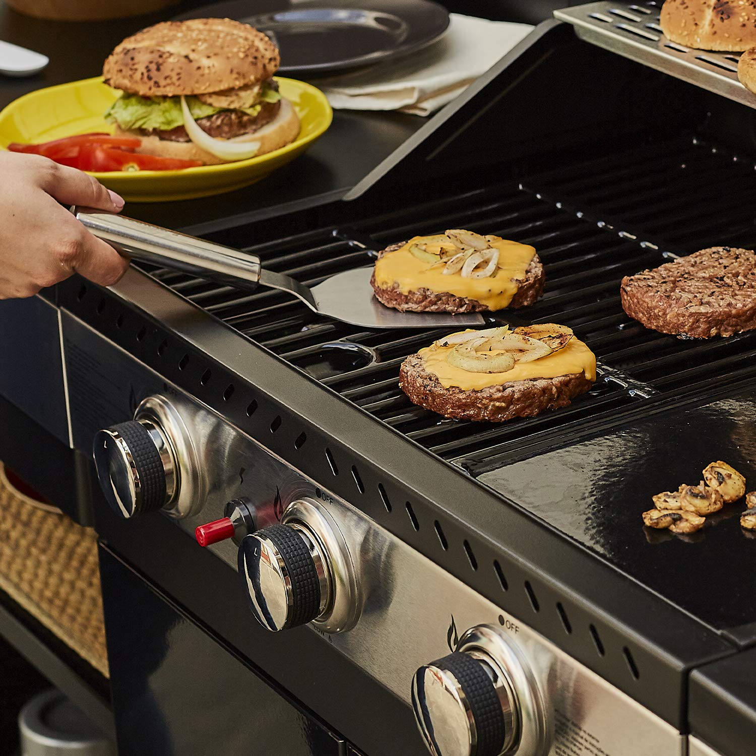 Spatola Acciaio Inox Cook'in Garden Con Manico Magnetico - Per Piastra E Barbecue - Modello AC177 - Foto 7