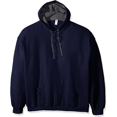Fruit of the Loom Men's Sofspun Fleece Pullover Hoodie