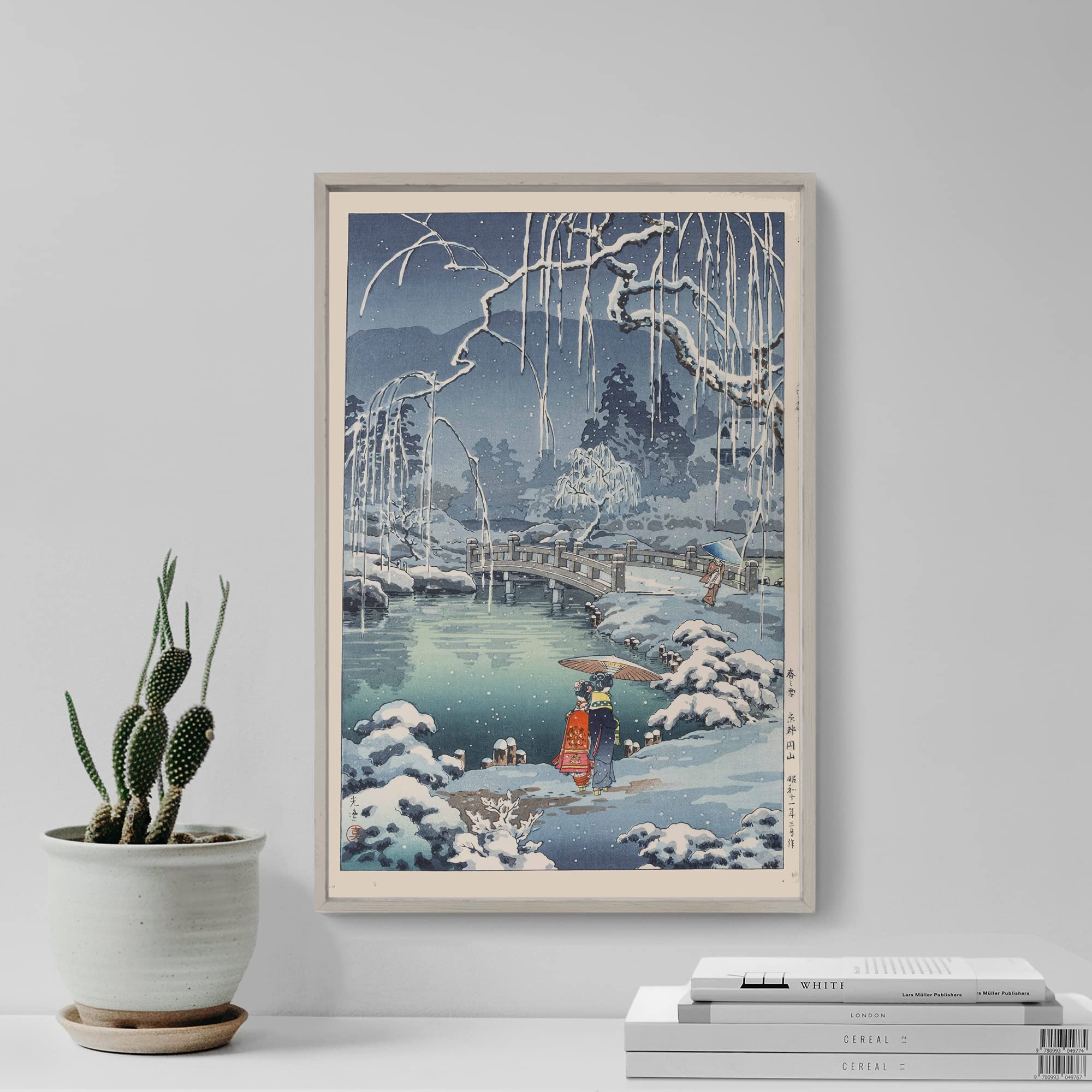 Amazon.com: Lustre Paper - Tsuchiya Koitsu - Spring Snow at