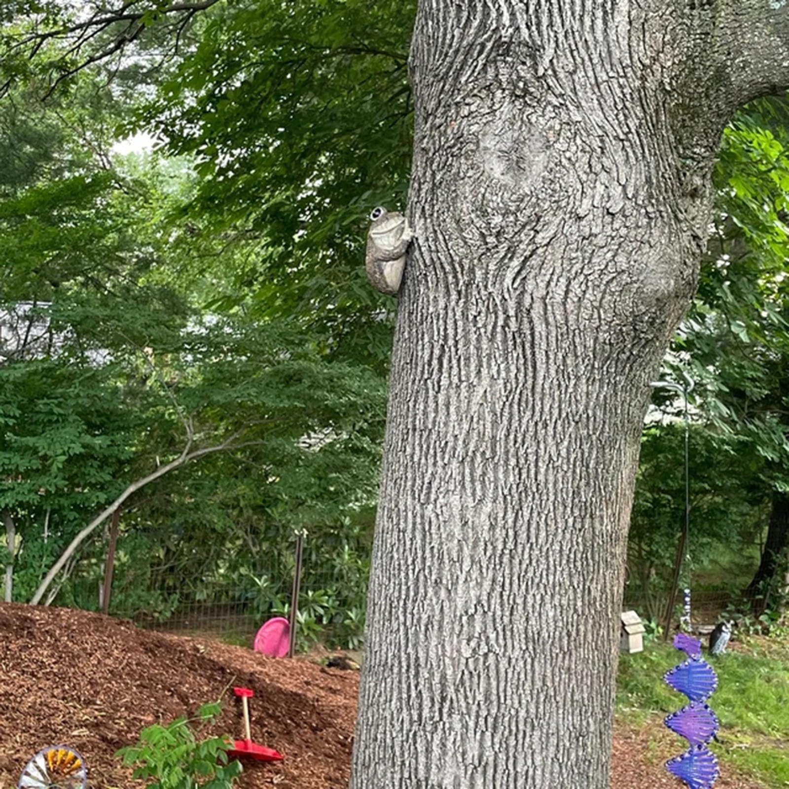 Garten-Statue Faultier – Baum-Umarmer Aus Keramik, Als Deko Für Garten, Terrasse Oder Balkon, Tierische Skulptur