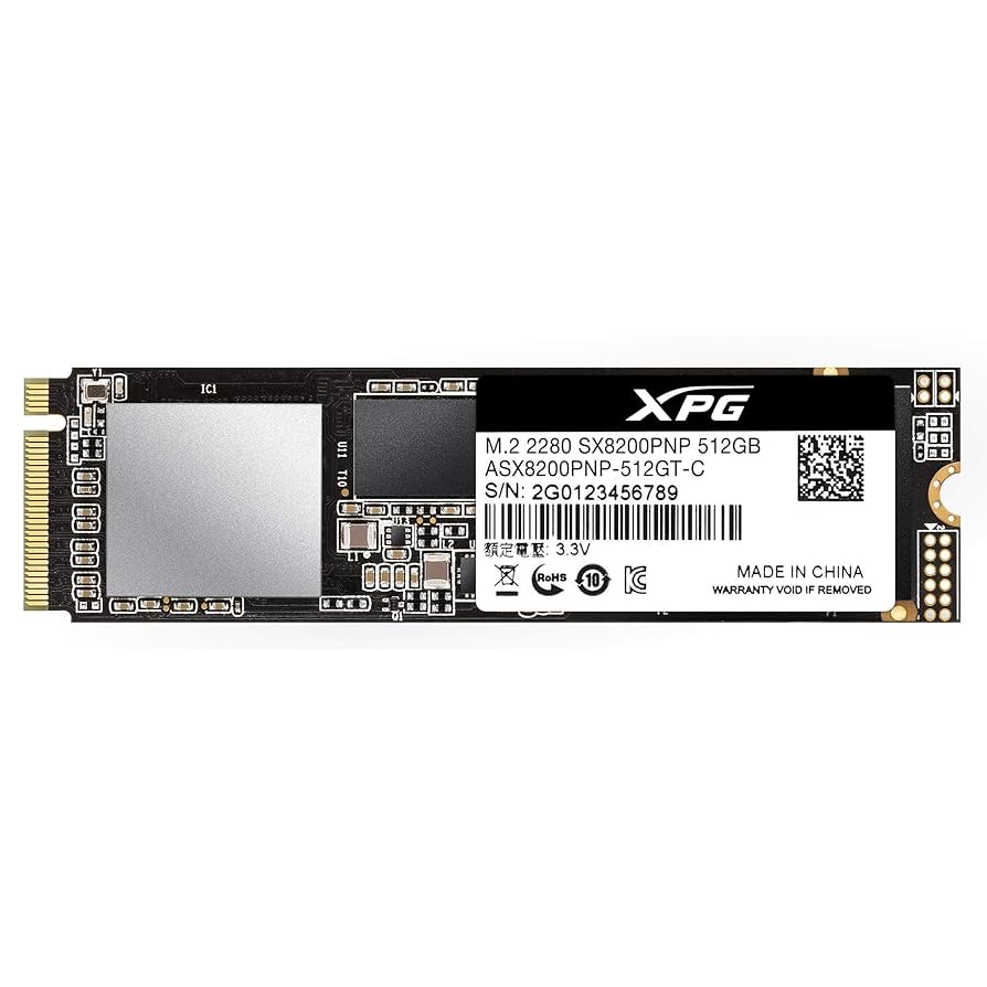 [美品] XPG SX8200 Pro ASX8200PNP-1TT-C XPG ASX8200PNP-1TT-C 1.0TB ADATA SX8200 Pro at MacSales.com