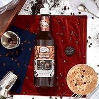 Vista 3 de Master of Mixes Mezcla de bebida espresso, lista para usar, botella de 1 litro (33.8 onzas líquidas), paquete de 6