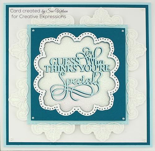 Miniatura 2 de Craft Dies de Sue Wilson-Mini- Adivina quién piensa que es especial