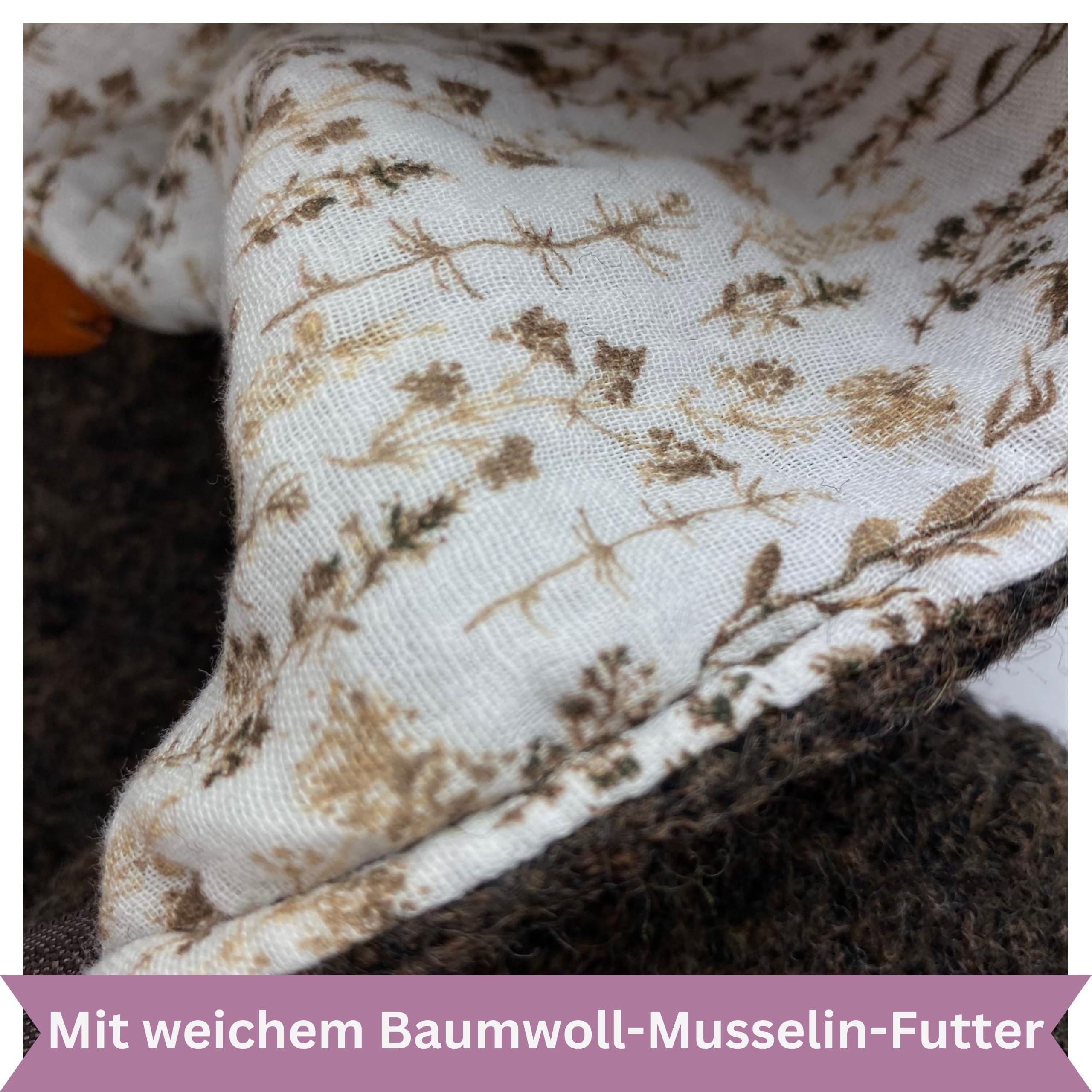 Lilakind Wollwalk Overall Baby & Kind - OV96 mit Musselin-Kapuze - Größe 62-104 - Unisex