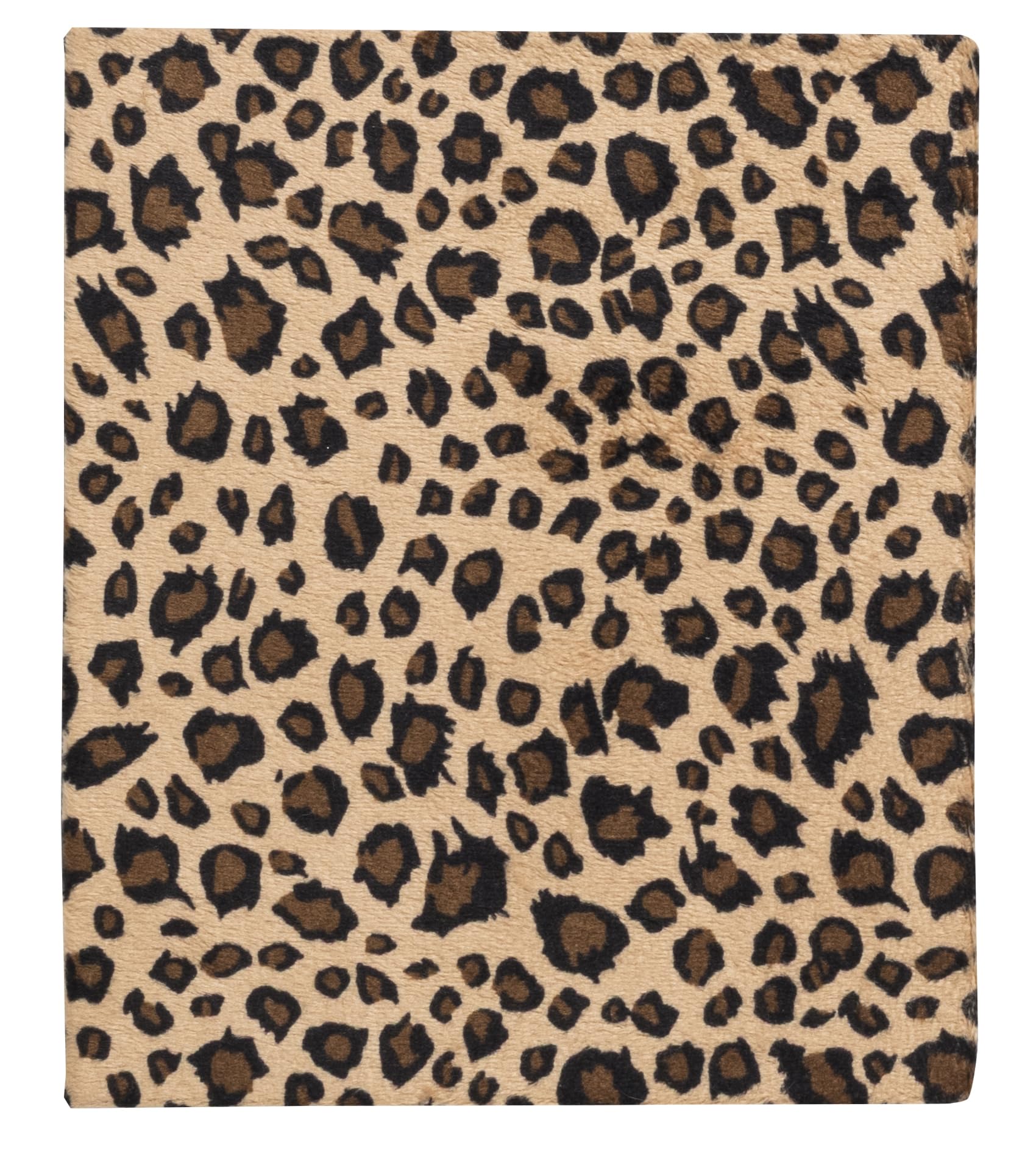 Exacompta - Nr ref. 65008E - Album fotograficzny z kieszeniami LEOPARD - 60 stron - 60 zdjęć 11 x 15 cm - Format 14 x 16,5 cm - Twardy segregator materiałowy - Kieszenie wewnętrzne z tworzywa