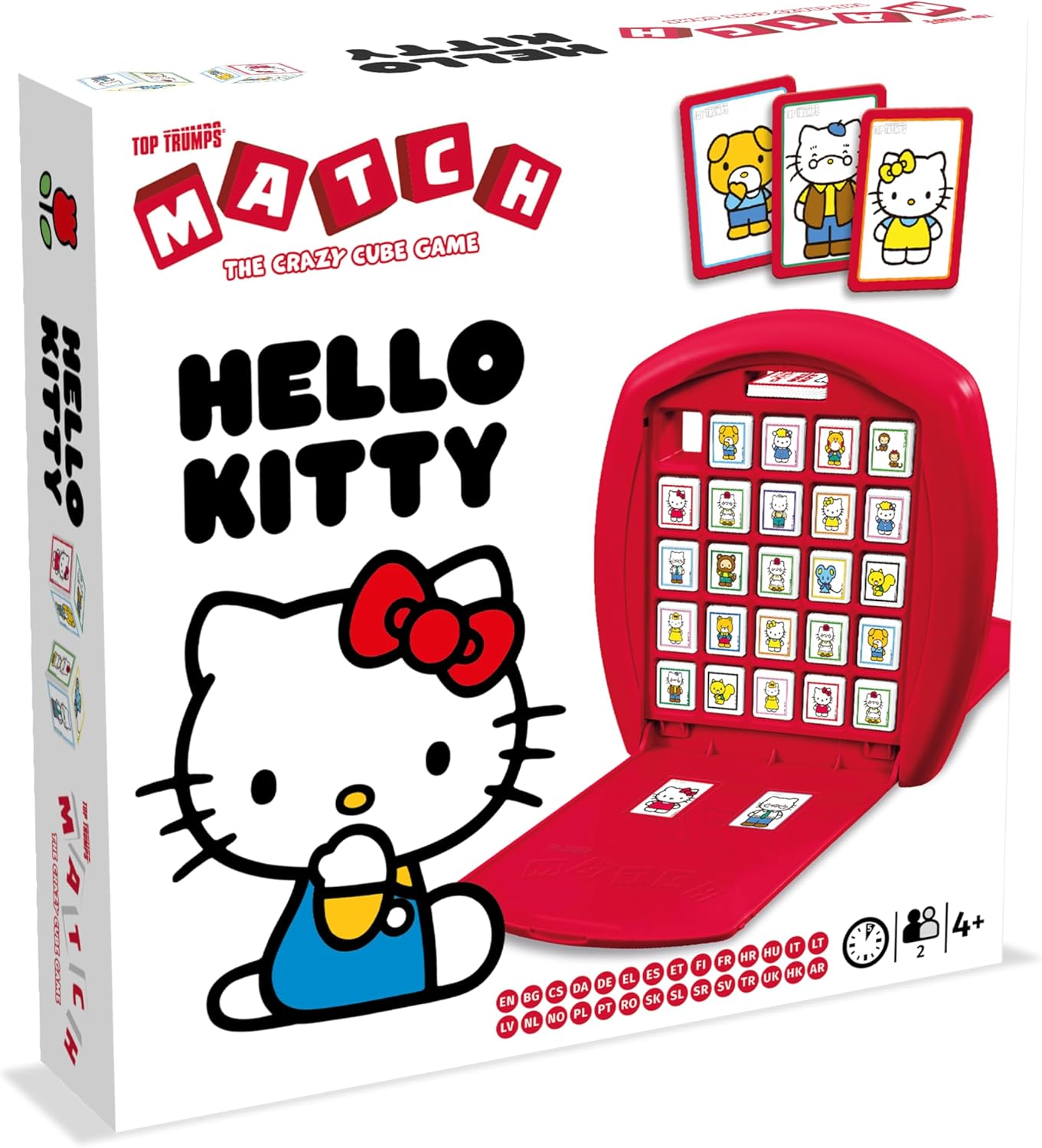 Board Game - WINNING MOVES - Match Hello Kitty - Set 5 identical dice to win