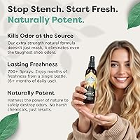 Vista 3 de Lumi Outdoors Spray Desodorizante Natural para Zapatos Paquete de 3 - Eucalipto Limón, Árbol de Té Cítrico, Árbol de Té Lavanda