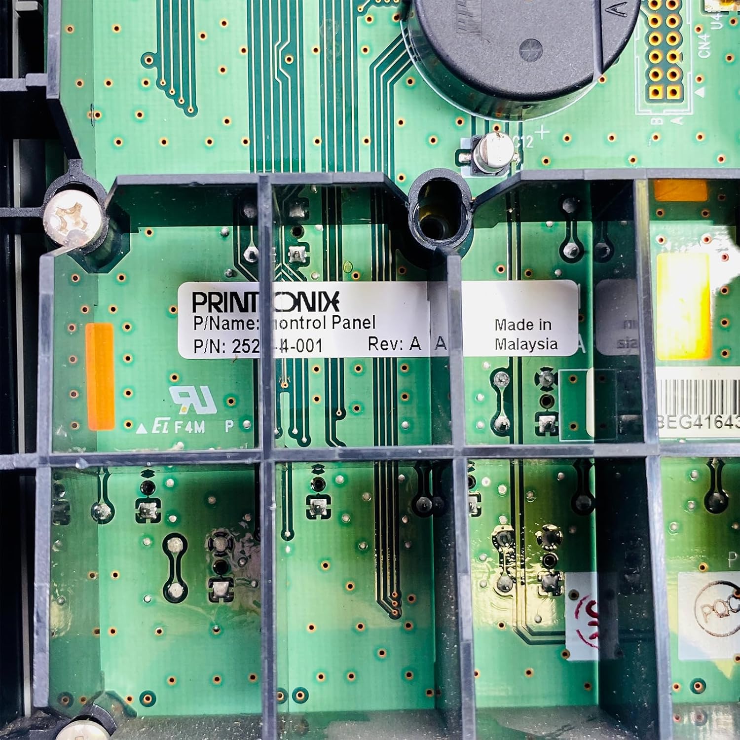 Tekswamp ІВМ 44D7628 Front Control Panel Assembly for Infoprint 6700M 5403-M40 Thermal Label Printers