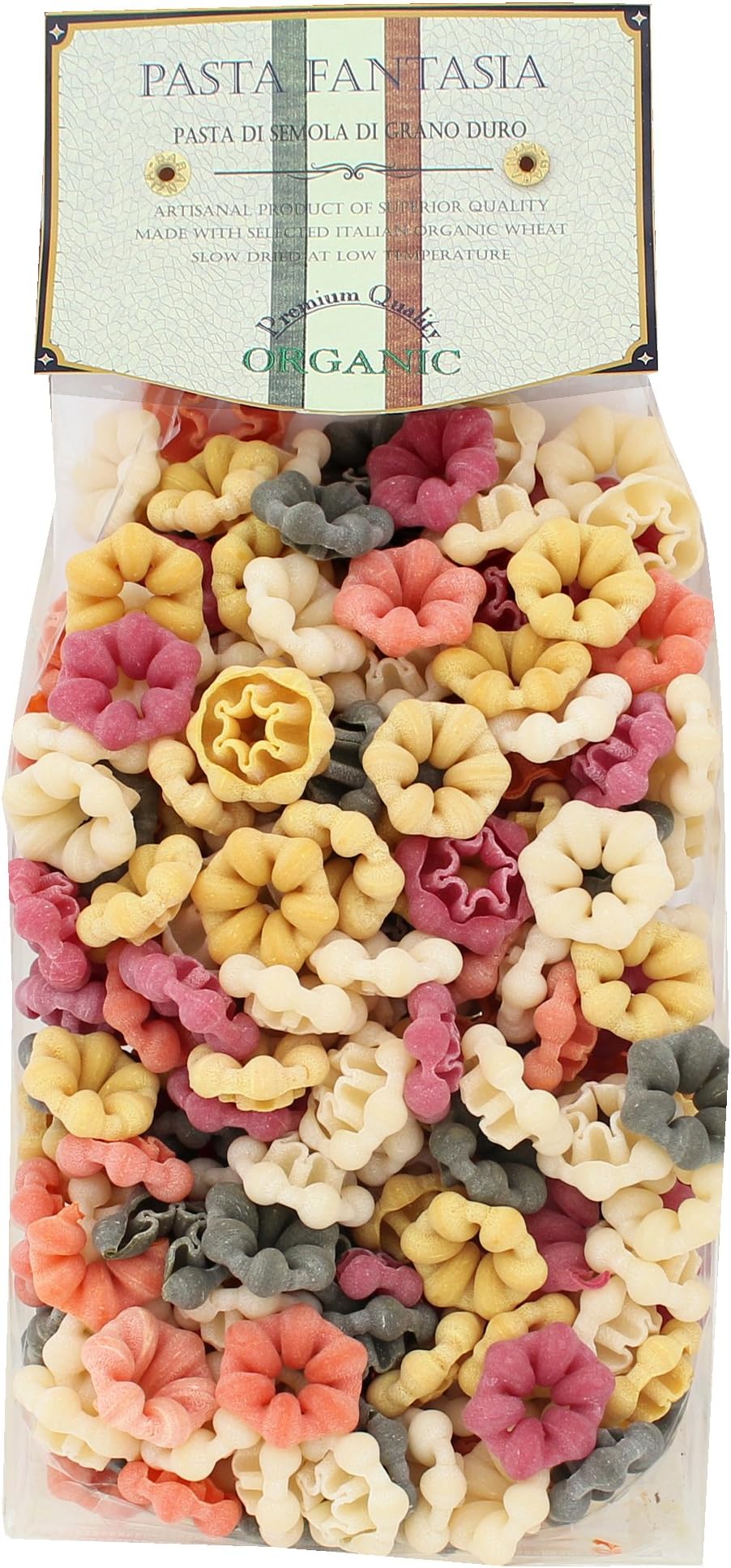 Italian Pasta Fantasia Snowdrop Color (Bucaneve), 17.6oz (500gm), 2 Per Case