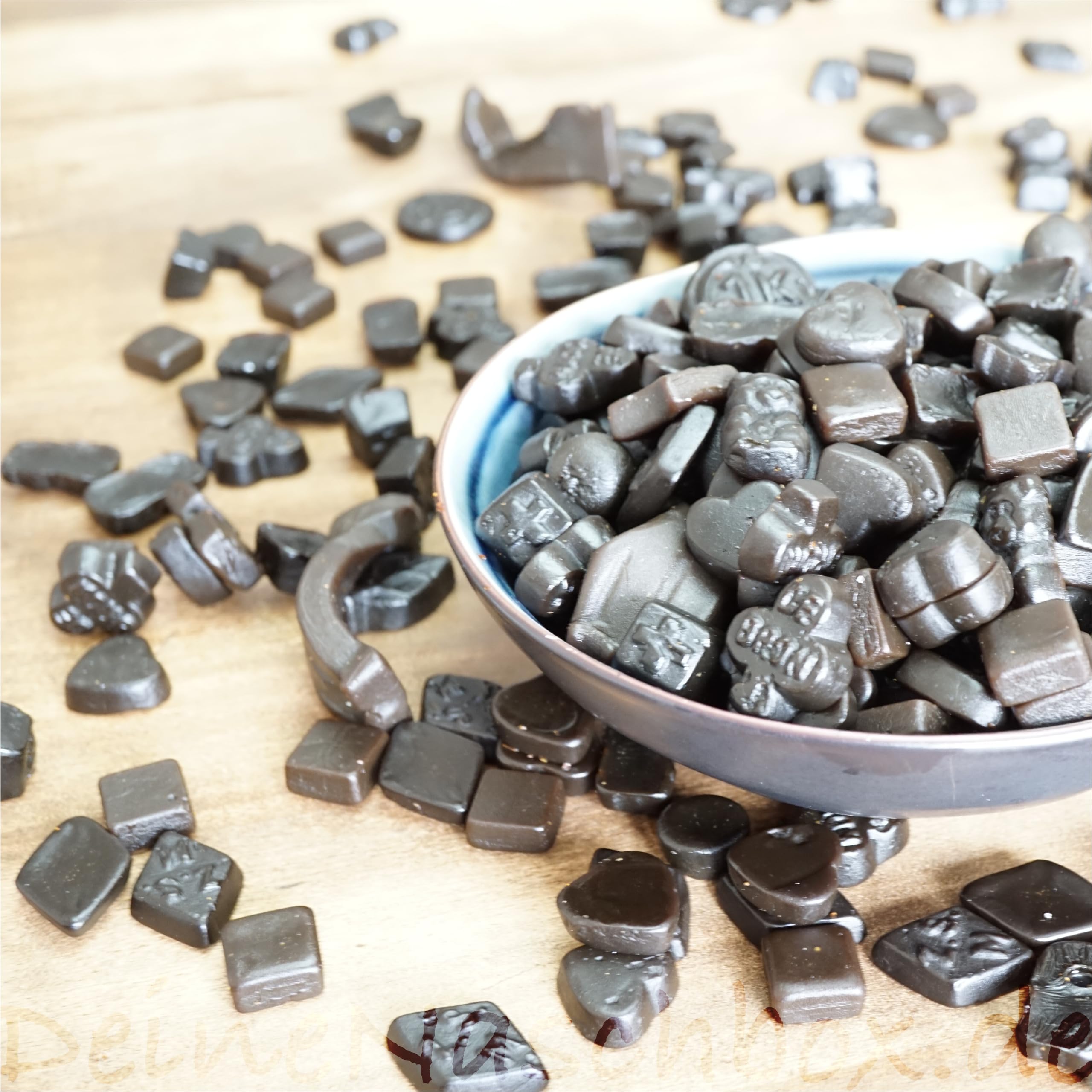 Deine Naschbox | Zuckerfreier Lakritz Mix 10 Sorten | 3kg Mega Pot | XXL Großpackung - Party, Candybar & als Geschenk - Spezialitäten Mix - Würzig