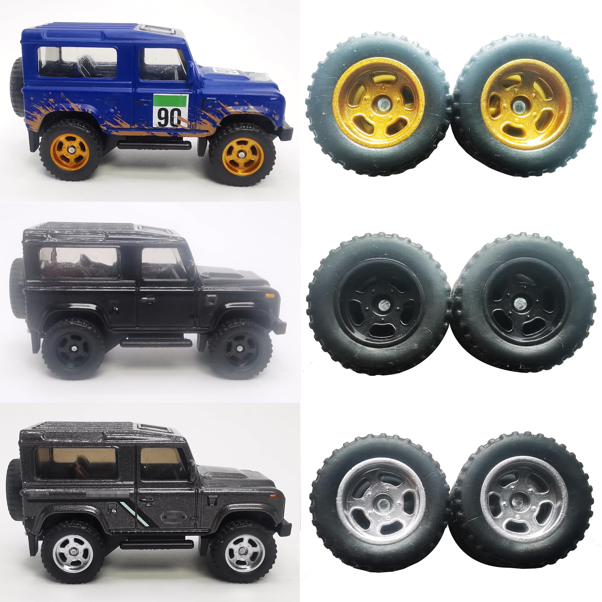 Hot Wheels オフロードトラック 9台セット Amazon | 9セット 1/64 ホイール トラック用 1 64 ホイール オフロード