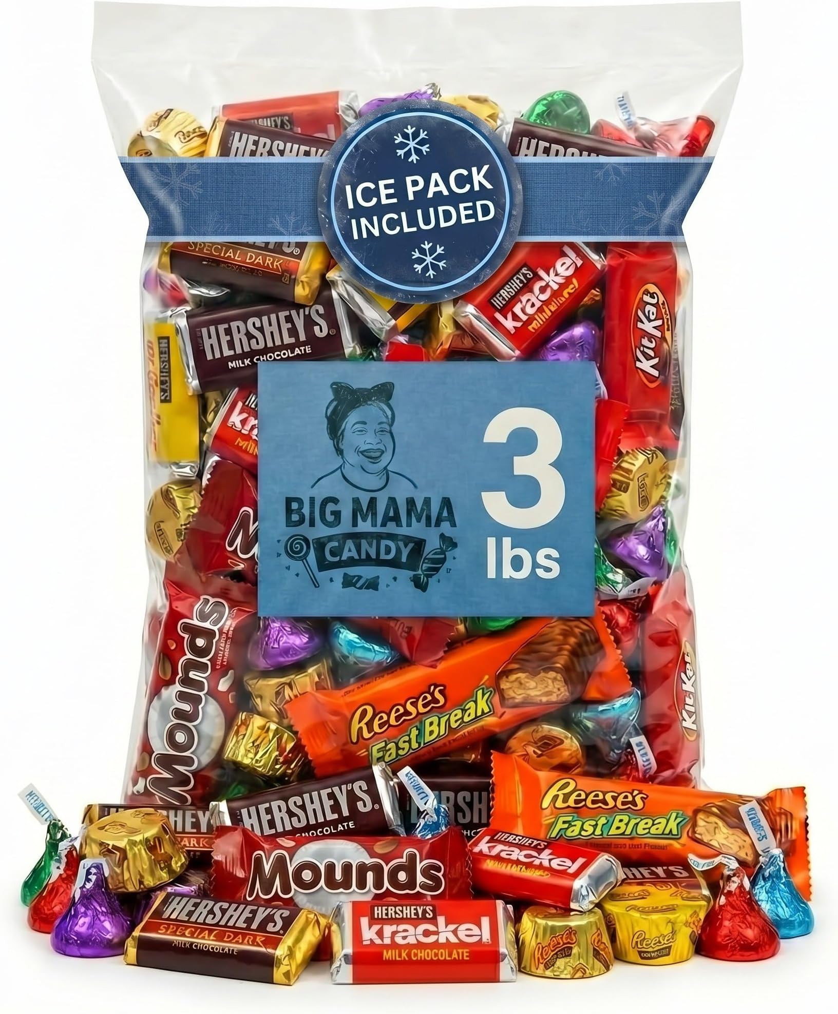 - Assorted Chocolate Candy Variety Pack 3 lbs - Bulk Mini Chocolate Bars Individually Wrapped, Hershey Miniatures Mix for Halloween, Parties, Pinata & Goodie Bags