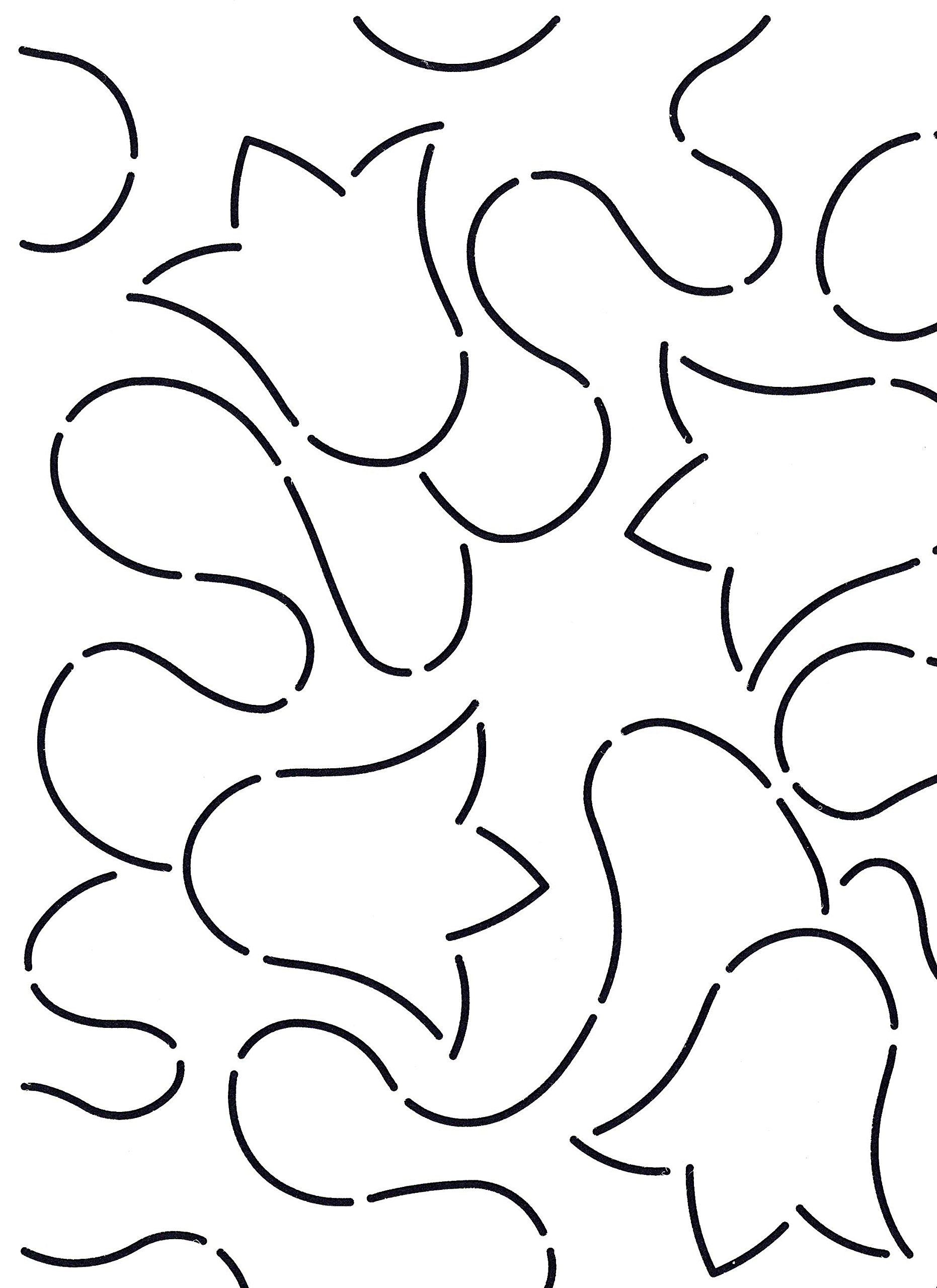 Quilting Creations Tulip Stipple Quilt Stencil