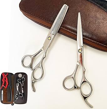 Amazon | Hebite カットハサミ 高級シザー ヘアカット9点セット すきば