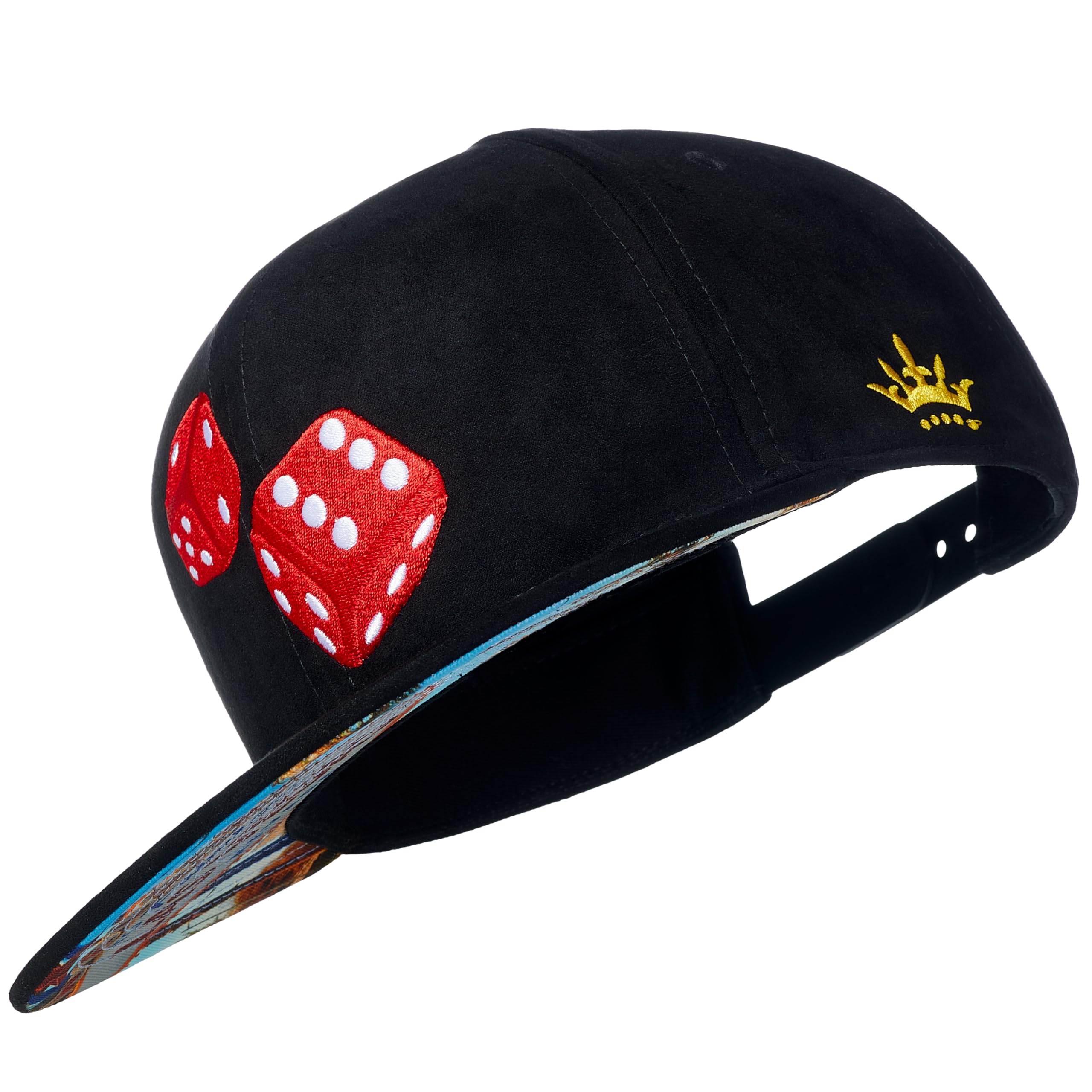 Cadency® - Gorra con diseño de Las Vegas para hombre y mujer, color negro, unisex, talla ajustable, Negro , Talla única