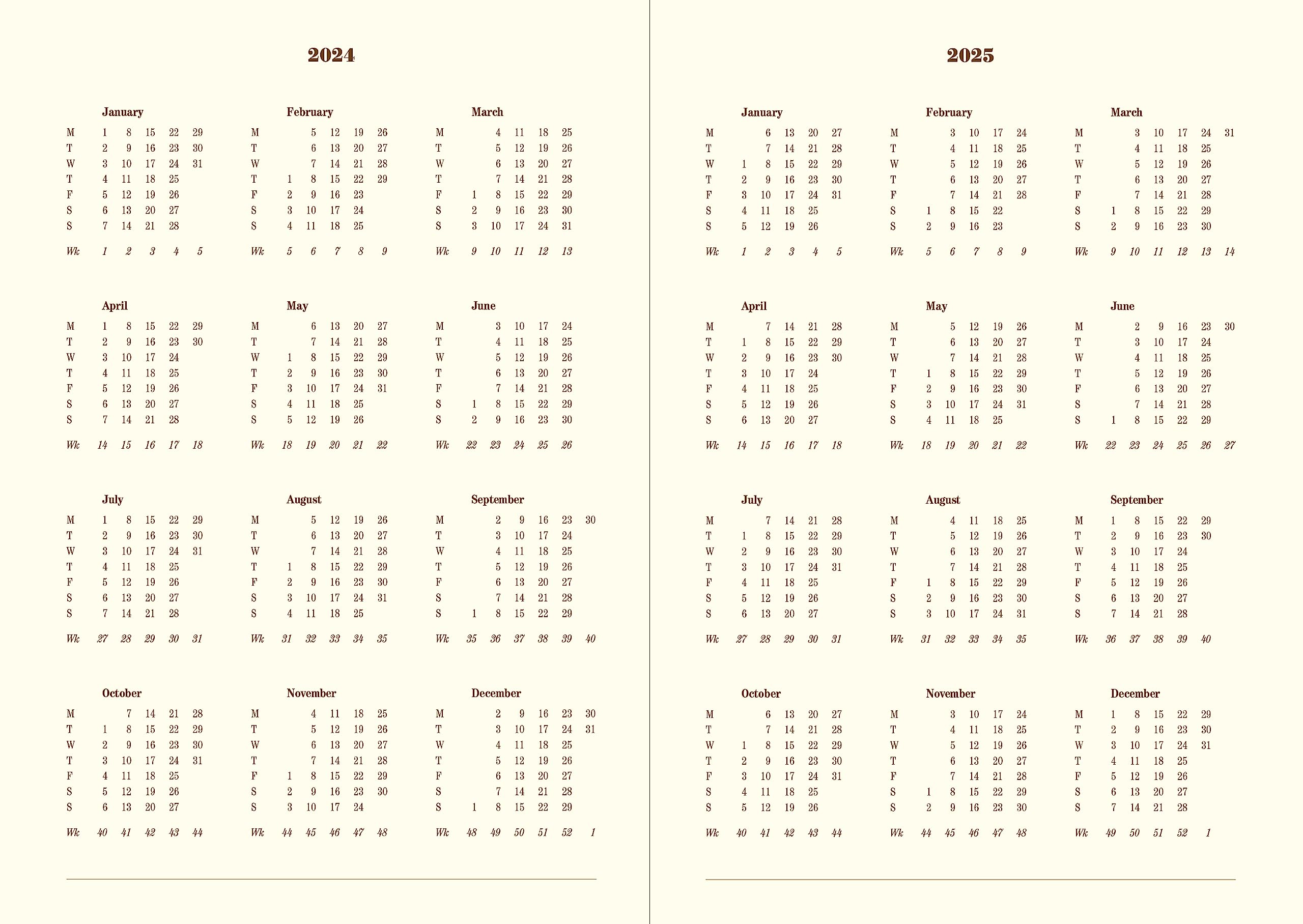Letts Sovereign A5 week to view 2024 diary - red - Image 2
