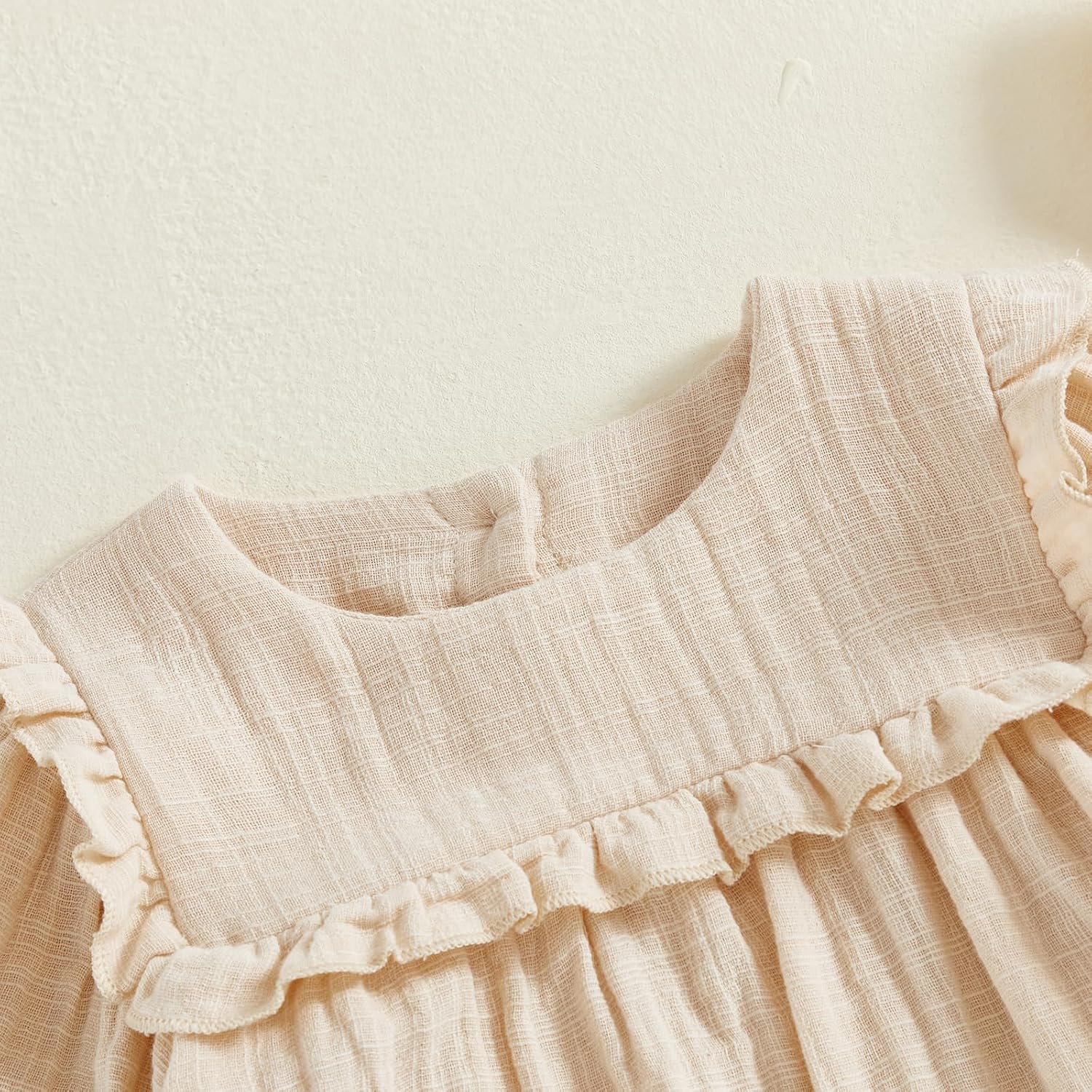 Baby Girl Easter Outfit Bunny Embroidered Long Sleeve Plaid Bubble Romper Cute Infant Girl Spring Clothes - Image 4