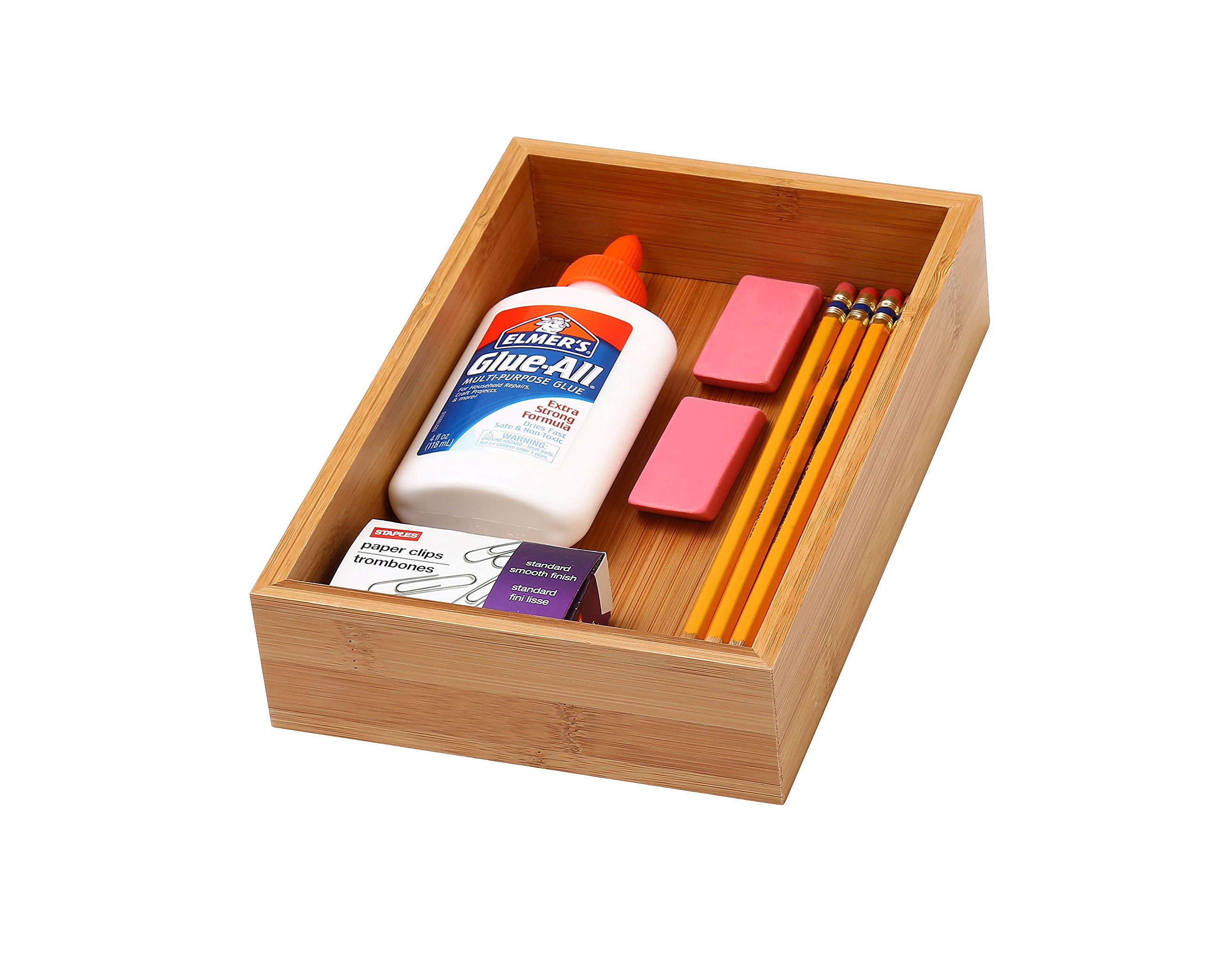 YBM Home & Kitchen Bamboo Drawer Organizer Box 6x9 325 by Ybm Home & Kitchen