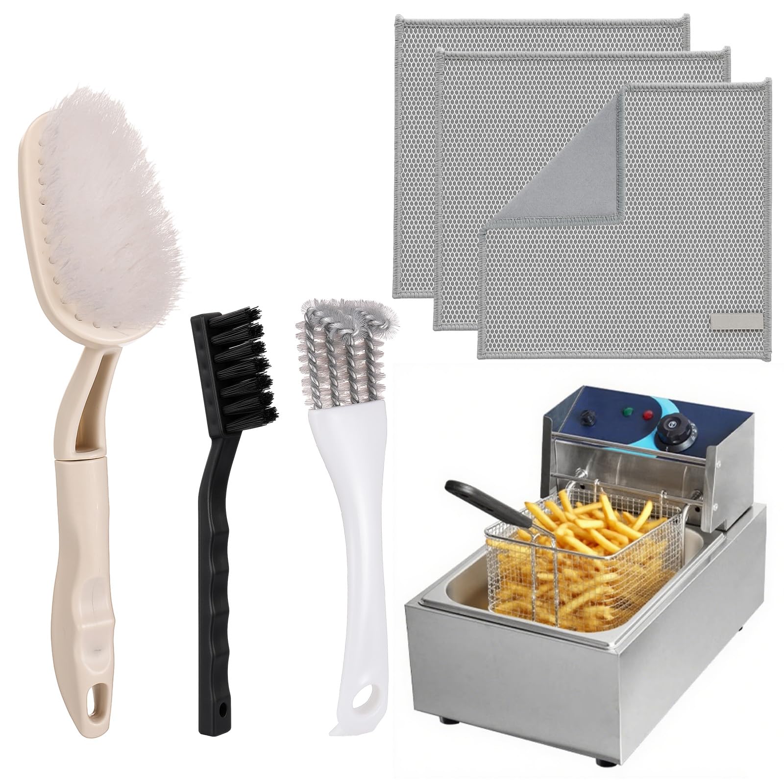 XANGNIER Deep Fryer Cleaner Brush