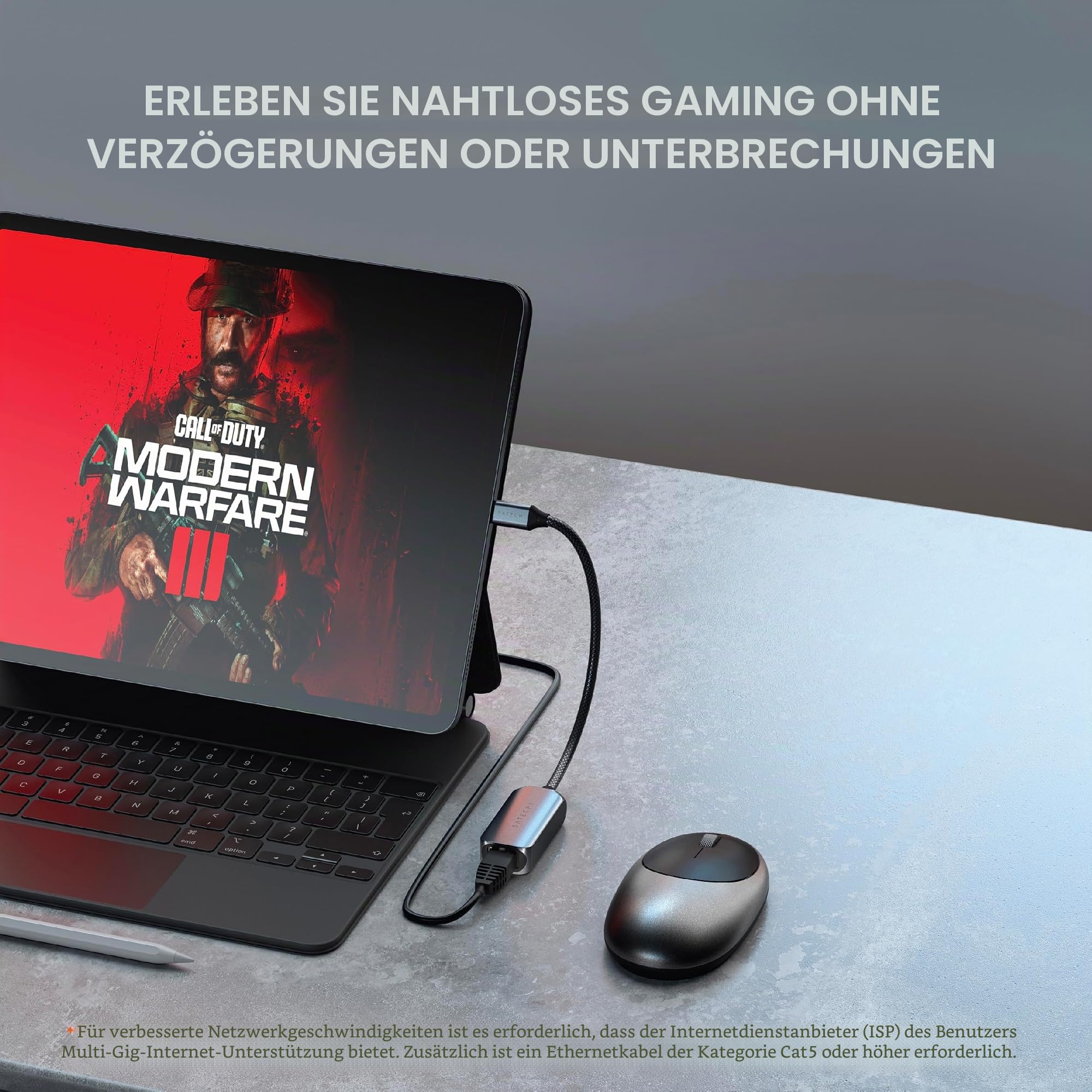 SATECHI USB-C auf 2,5 Gbit/s-Ethernet-Adapter