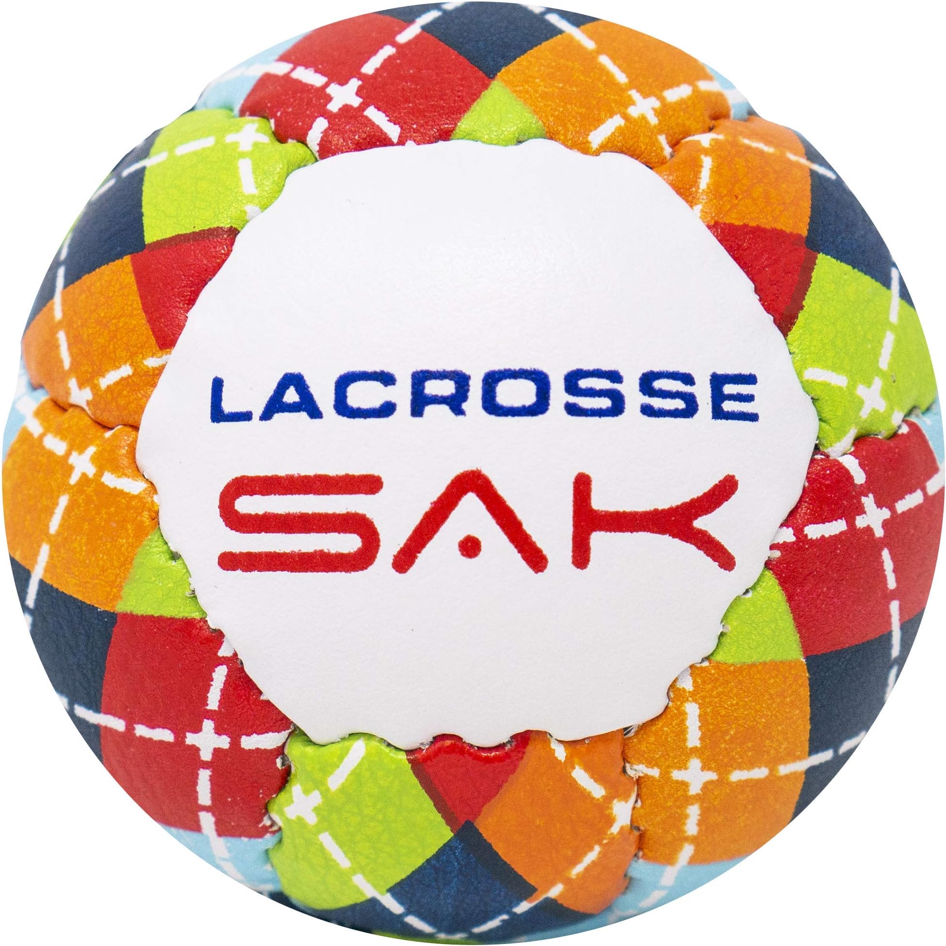 Lax SakSoft Practice Lacrosse Balls, 1 & 2 Packs - Same Weight & Size as a Regulation Lacrosse Balls, Great for Indoor & Outdoor Practices, Less Bounce & Minimal Rebounds