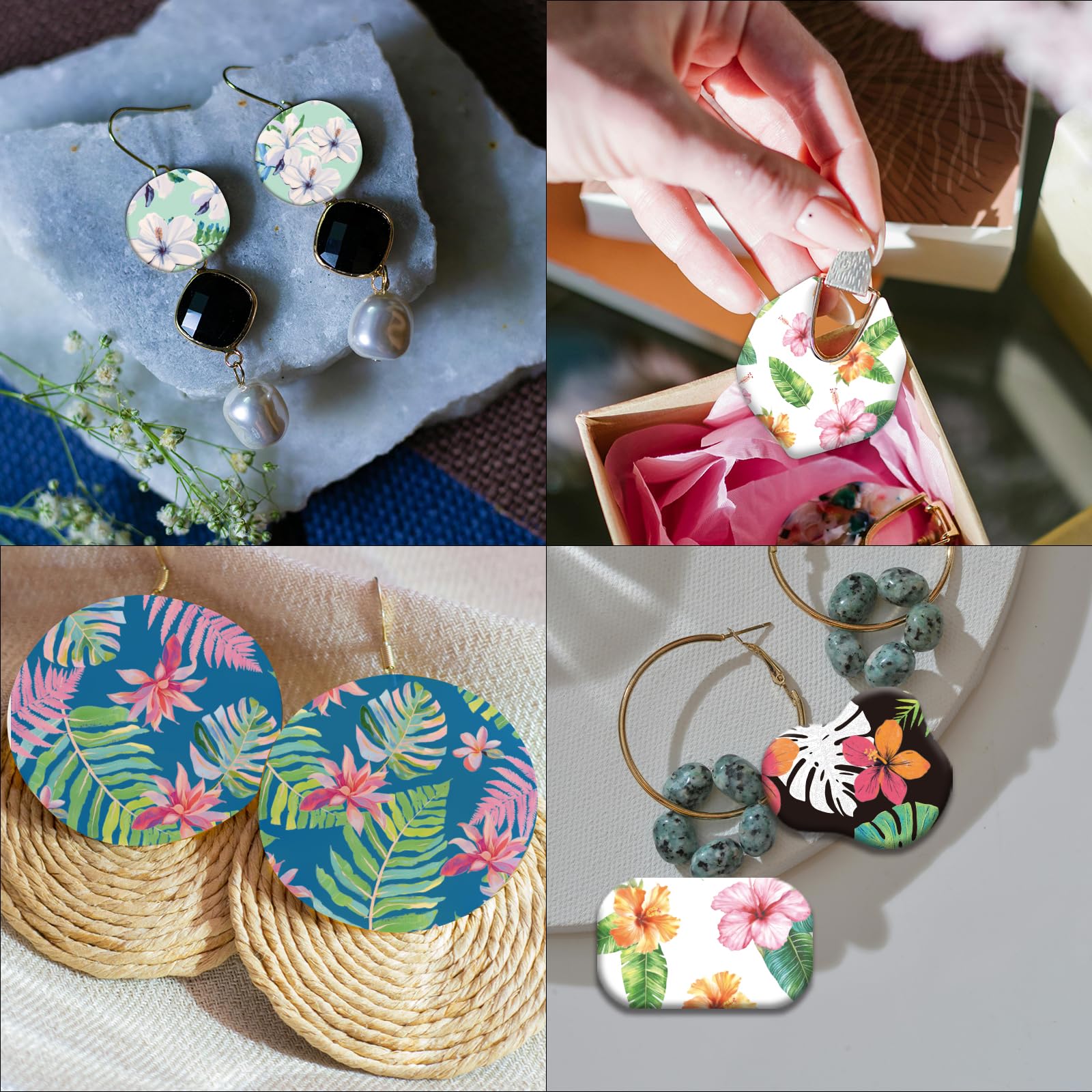 Lot De 6 Feuilles D'Autocollants De Transfert Imperméables Pour Meubles