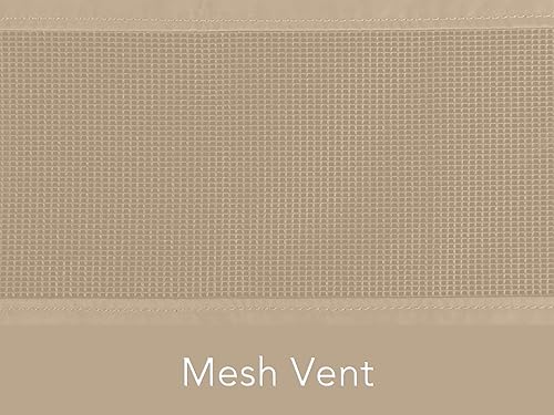 Miniatura 10 de Covermates Funda para tumbona, material ligero, resistente a la intemperie, dobladillo elástico, fundas para asientos y sillas, 25 pulgadas de ancho