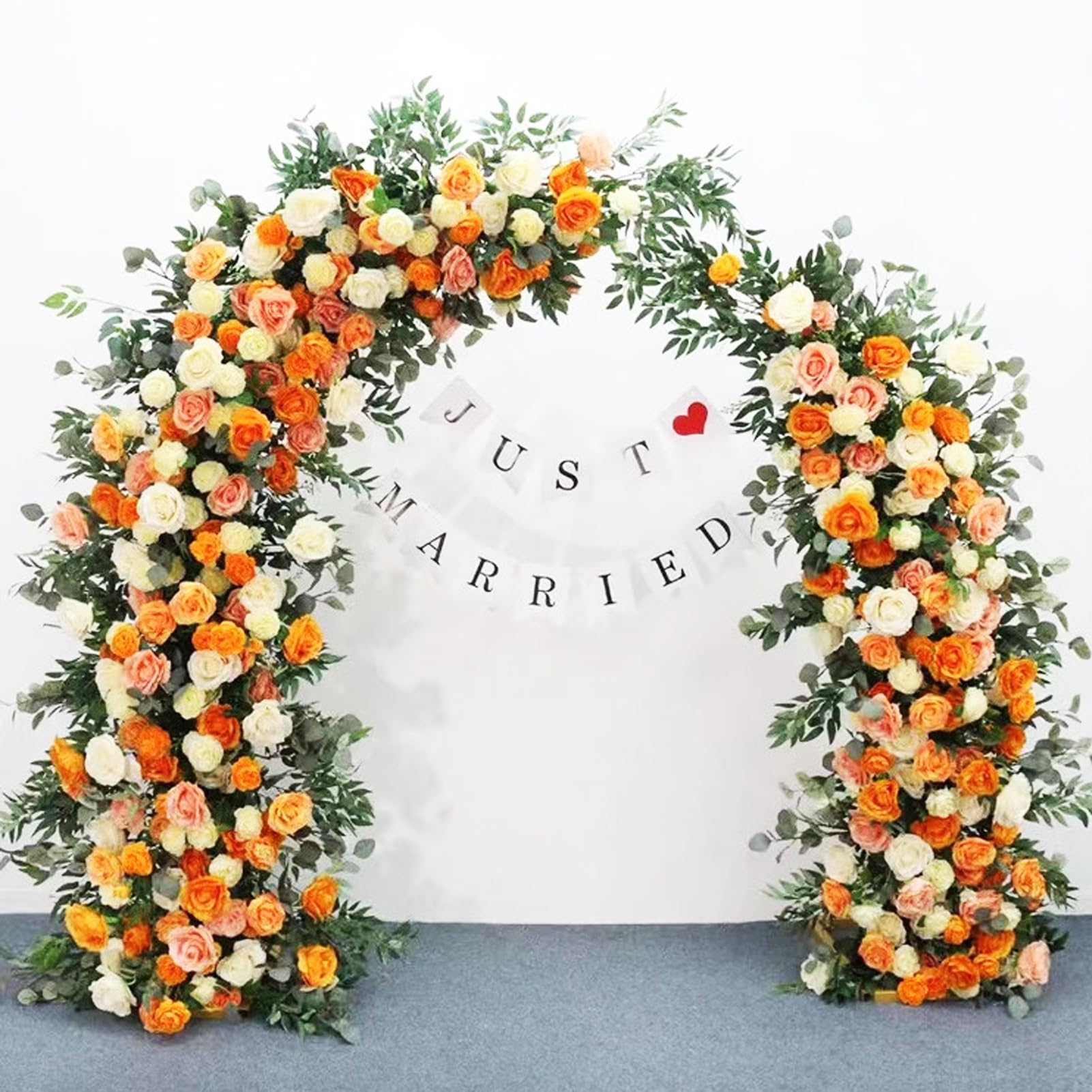 Support De Toile De Fond Arche De Mariage En Métal Robuste - Cadre D'Arche Pour Ballons Et Photos