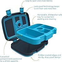 Vista 2 de Bentgo® Juego de mochila para niños de 14 pulgadas con caja de almuerzo con estampados para niños (dinosaurio)