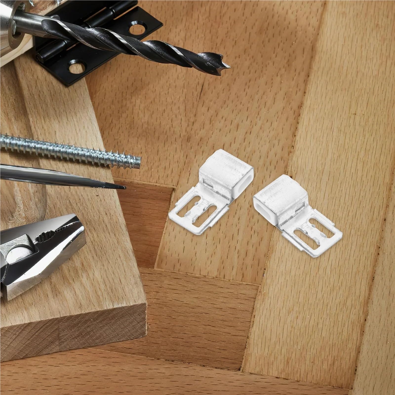 Zaciski sprężynowe tapicerskie sofy Zestaw naprawczy Żelazne łączniki do części mebli kanapowych i rozkładanych(36PCS)