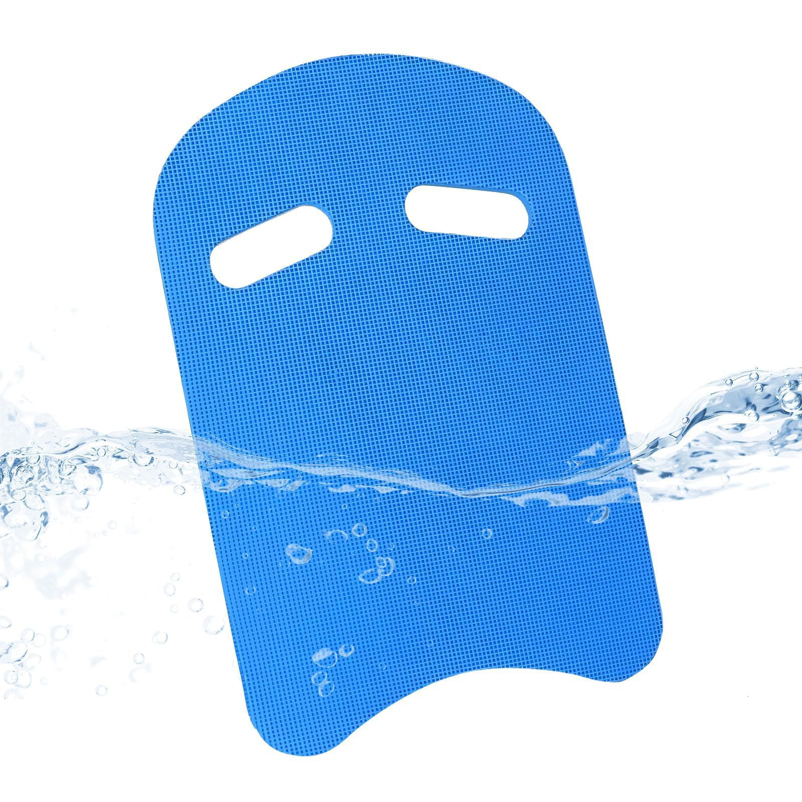 2 Pezzi Tavoletta Nuoto in schiuma EVA con fori per le mani sicuri Tavole galleggianti per nuotare Alta galleggiabilità attrezzatura da allenamento per Adulti & Adolescenti Piscina & Sport Acquatici