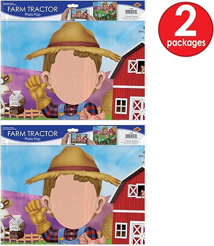 Miniatura 3 de Beistle Paquete de 2 accesorios para fotos de granja