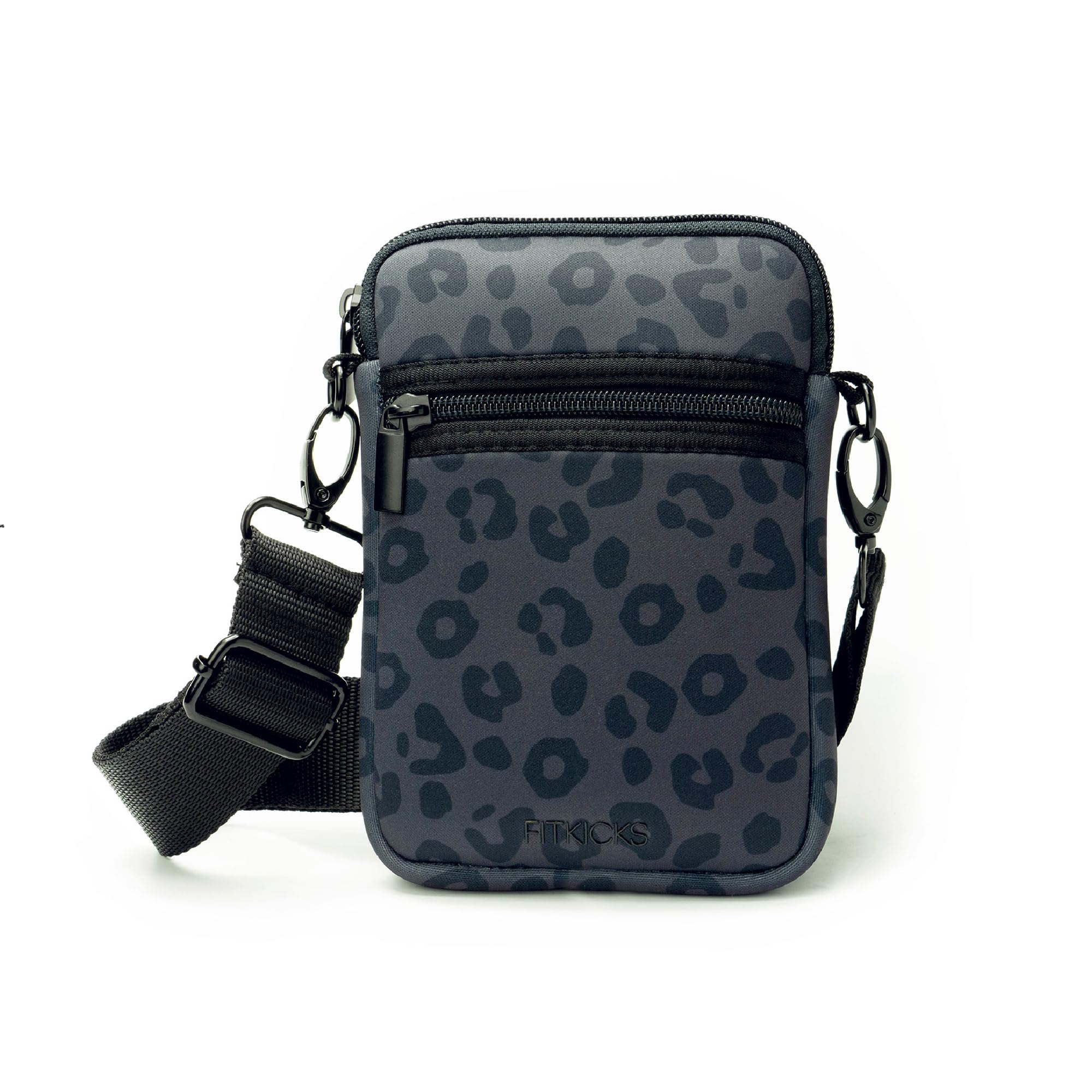 FITKICKSCrossovers Active Sport Lifestyle Crossbody Sport Water-Resistant Casual Bag Sling Purse - Nocturnal