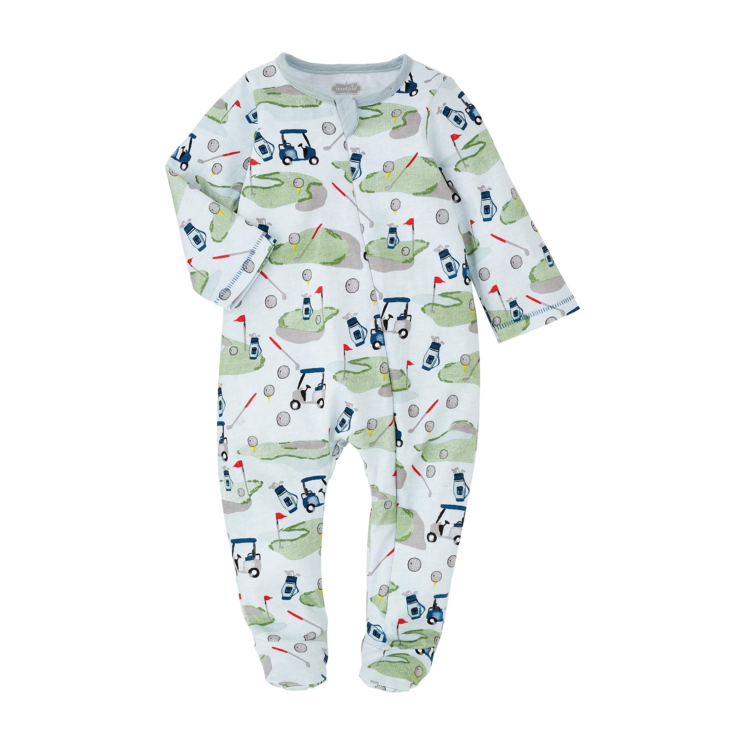 Mud Pie baby-boys Baby Boys Golf Footed Sleeper
