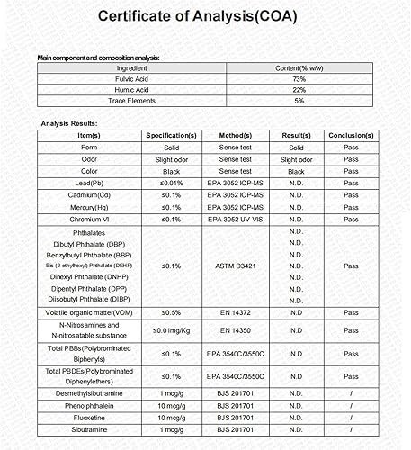 Miniatura 6 de 30,000 mg Shilajit Tabletas, 100% Shilajit Pure Tablets 60 unidades  Shilajit Himalayan Orgánico Rico en Ácido Fúlvico y más de 85 Minerales traza,