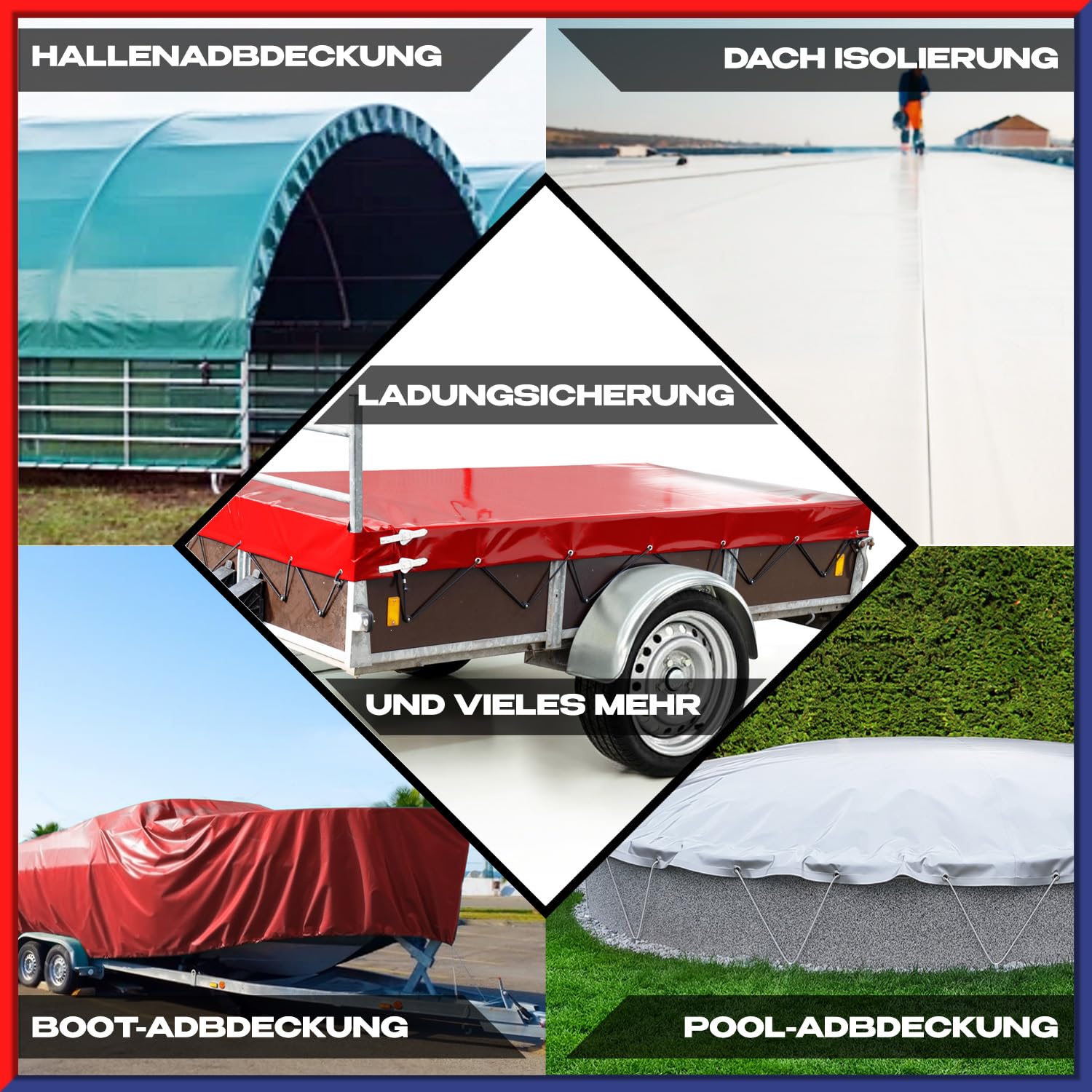 Abdeckplane Wasserdicht 2,5m x 17m Abdeckung Gartenmbel - Sonnensegel -  Sandkasten - LKW Plane - Gewebeplane Poolabdeckung ohne sen - Meterware -  PVC Planen - Tarp I Anthrazit I Matt RAL7016 : Amazon.de: Baumarkt