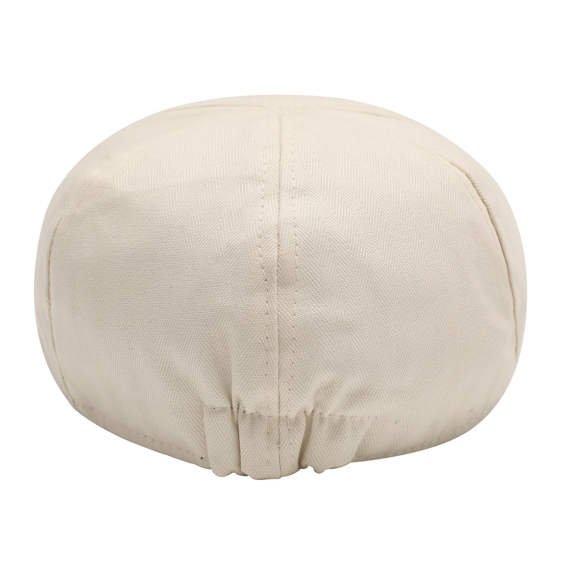ZLYC Summer Ivy Casquette Plate en Coton pour Homme