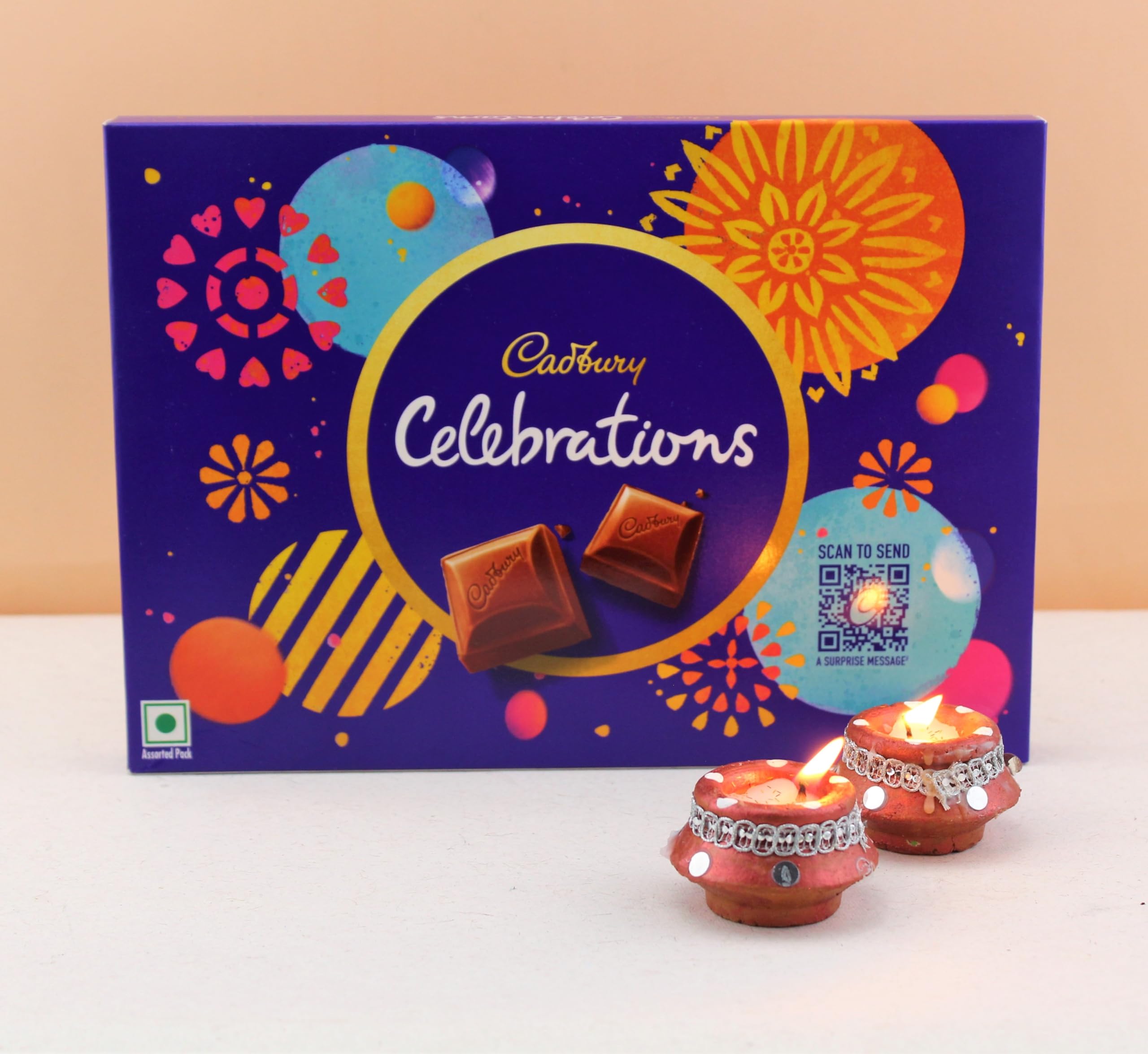 SFU E Com Cadbury Celebration With 2Pcs. Matki Diya | Chocolate Gift For Corporate Gifts, Family, Friends, New year, Diwali | 032 (B0CL1V6NT5) Amazon Price History, Amazon Price Tracker