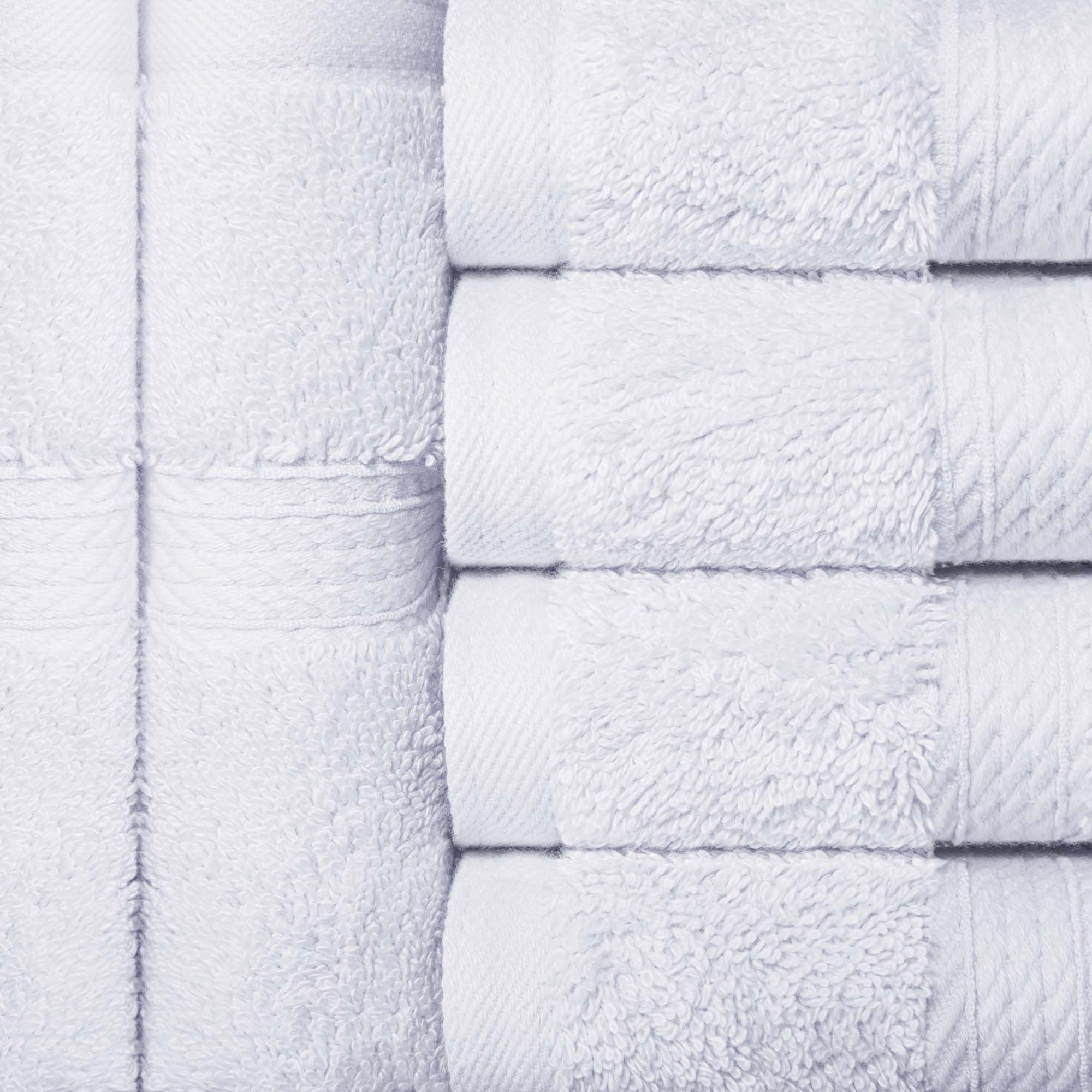 Amazon｜6-Piece Face Towel Set, Premium Long-Staple Cotton, 900