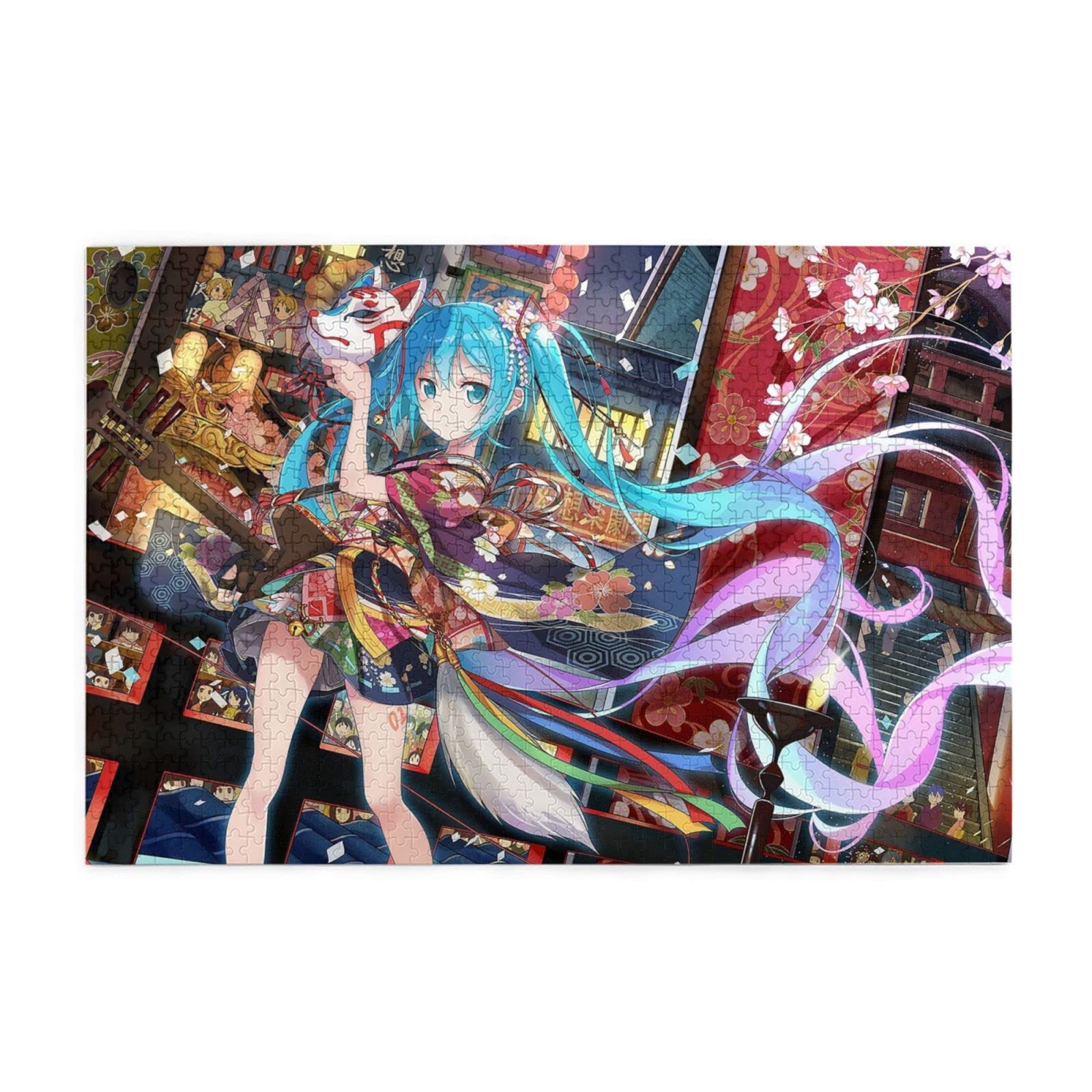 Amazon.co.jp: ジグソーパズル 初音ミク Miku 木製パズル 1000ピース 