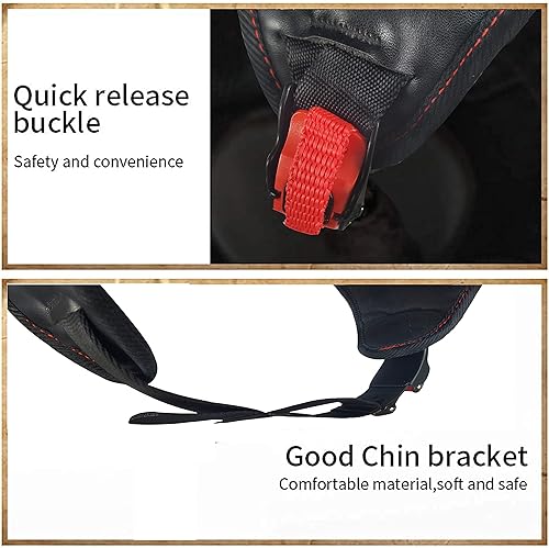 Miniatura 4 de Medio casco de motocicleta con parasol interior retráctil, hebilla de liberación rápida, aprobado por DOT, cascos de ciclismo de media cara para