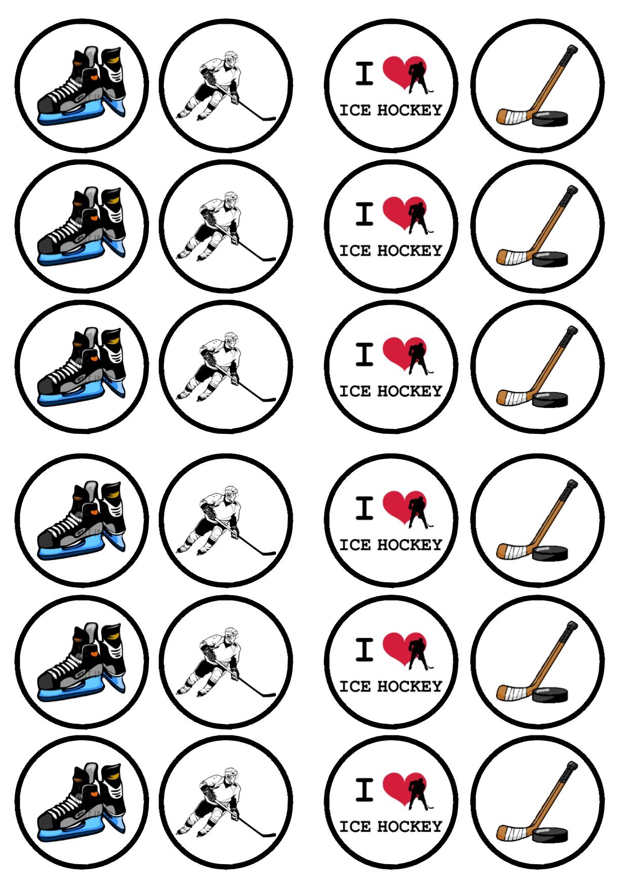 Buy Ice Hockey Edible PREMIUM THICKNESS SWEETENED VANILLA, Wafer Rice