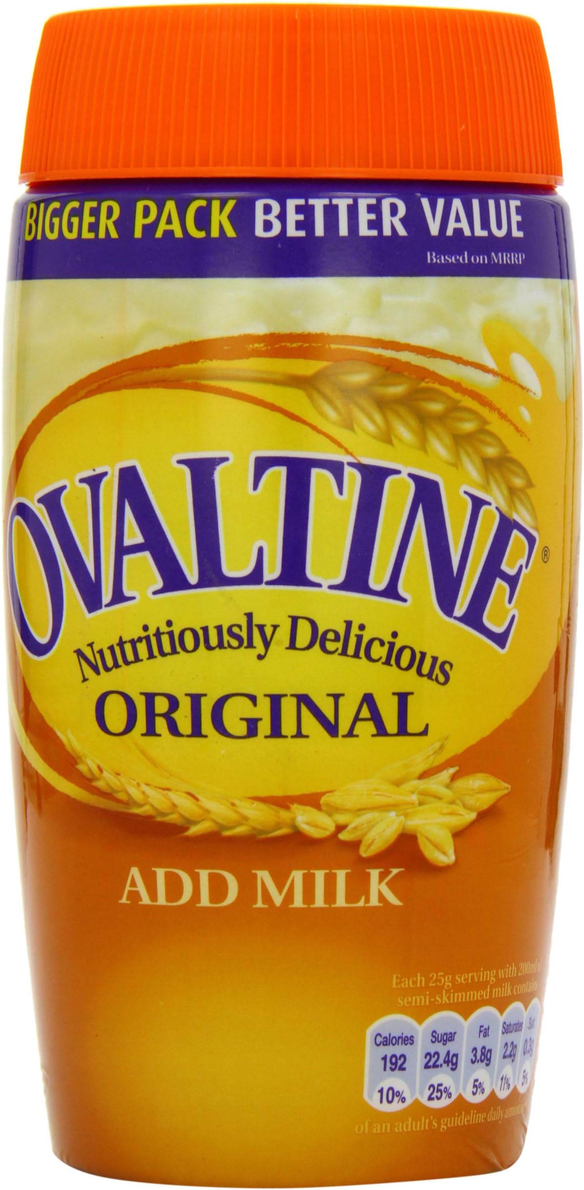 Ovaltine Original Add Milk 500 g (Pack of 6)
