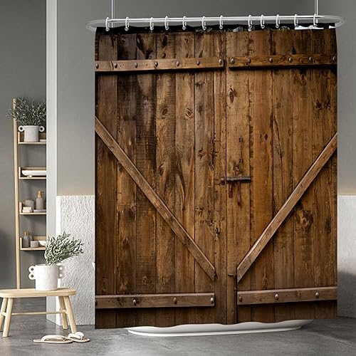 Miniatura 133 de Baocicoo - Cortina de ducha de abeja de miel, diseño de abeja de caricaturas, pista voladora, rústica, floral, para baño, decoración de bañera