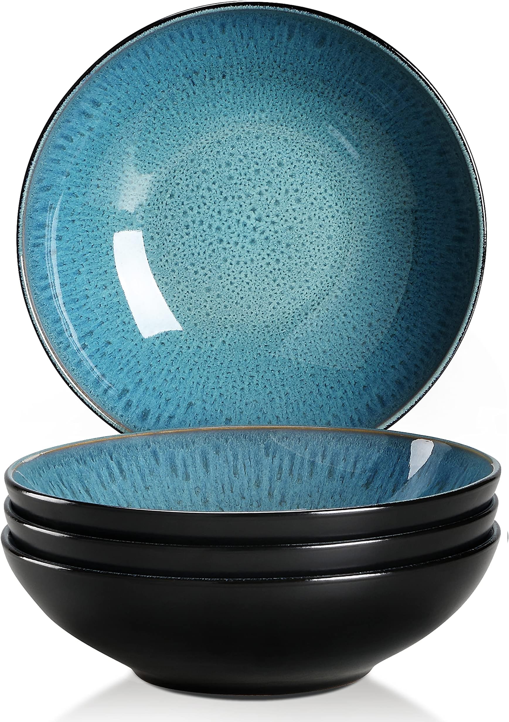 Denby Greenwich 4 Piece Pasta Bowl Set Amazon.co.uk Home & Kitchen