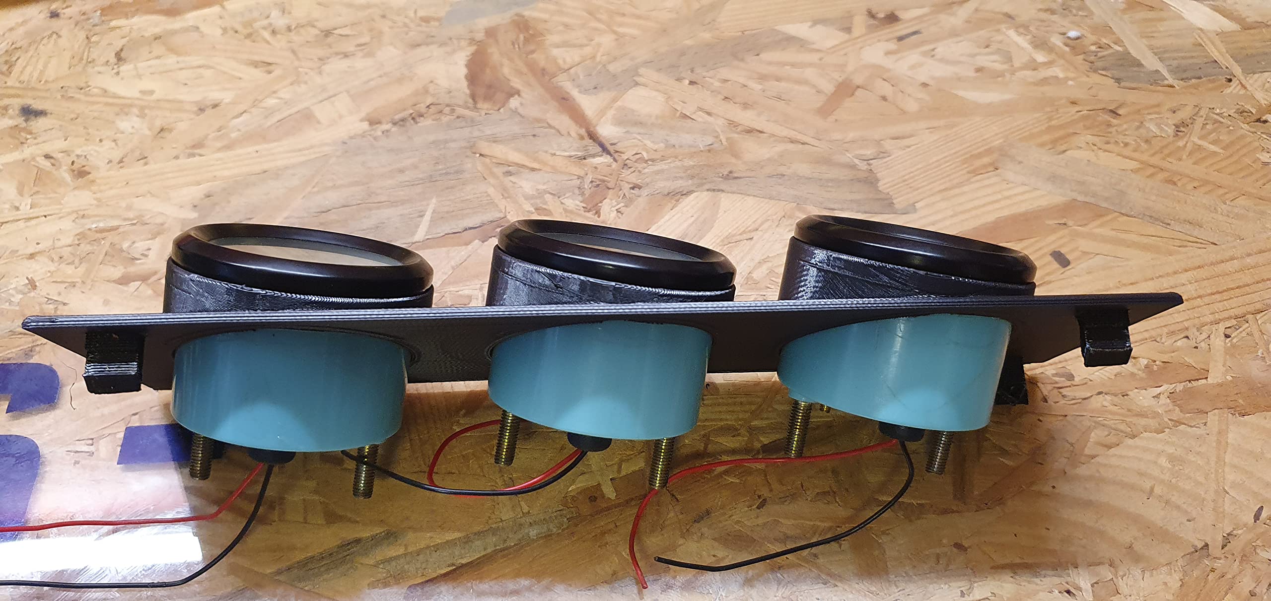 Halter für Lambda Anzeige Zusatzinstrumente Ø52mm VW Golf 2 und Jetta 2