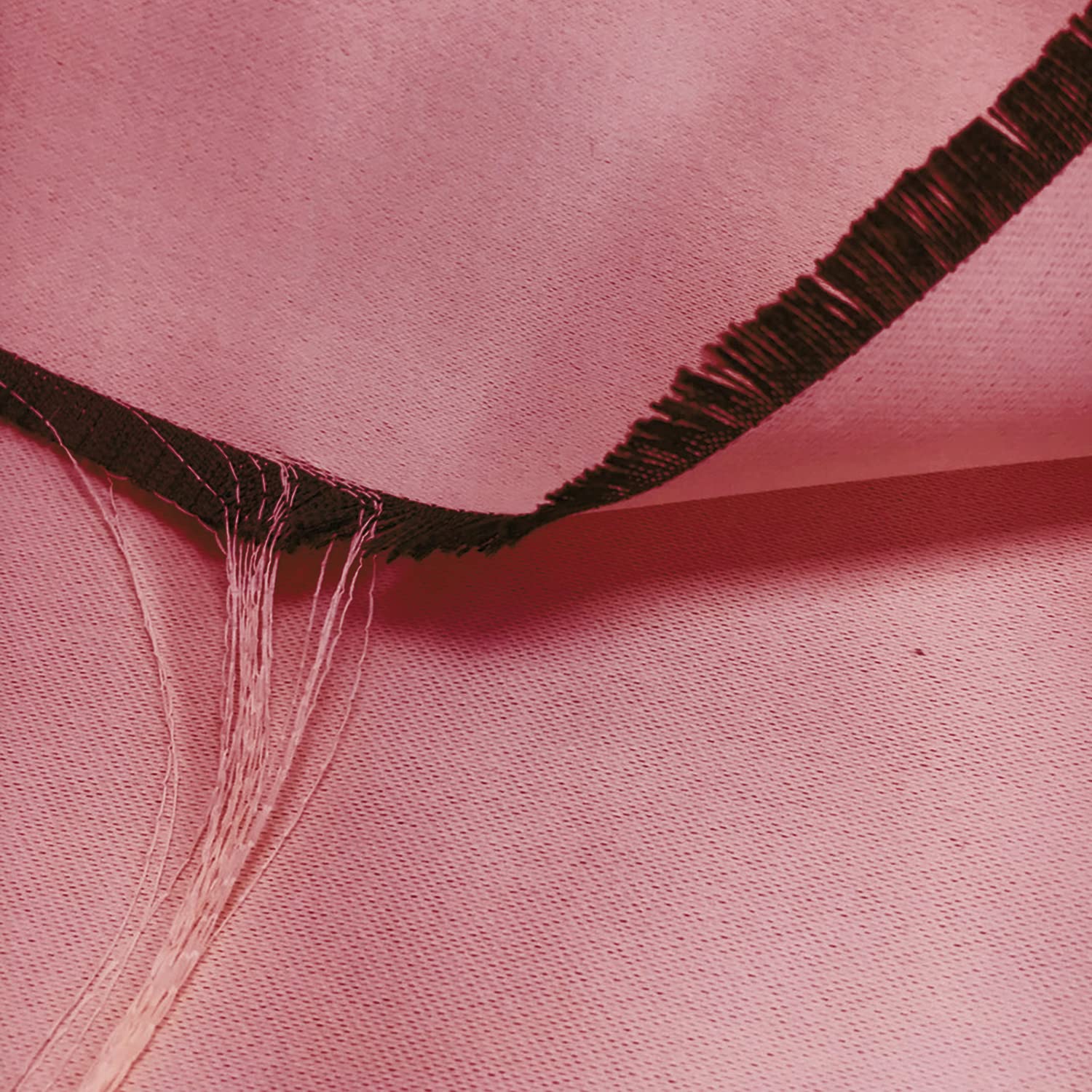 Zasłona – zasłona termiczna, zaciemniająca, redukcja hałasu, lekka, miękka, do salonu, sypialni, na drzwi – koralowa róża – 220 x 272 cm