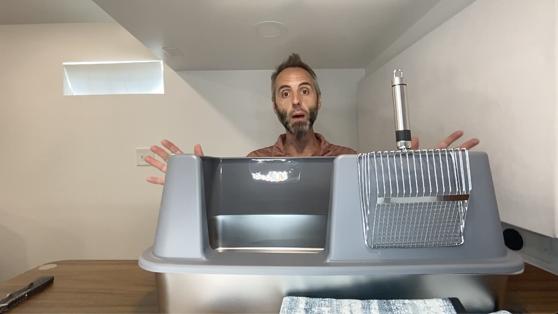 BEST Stainless Steel Big Cat Litter Box? | Metal Kitty Boxes
